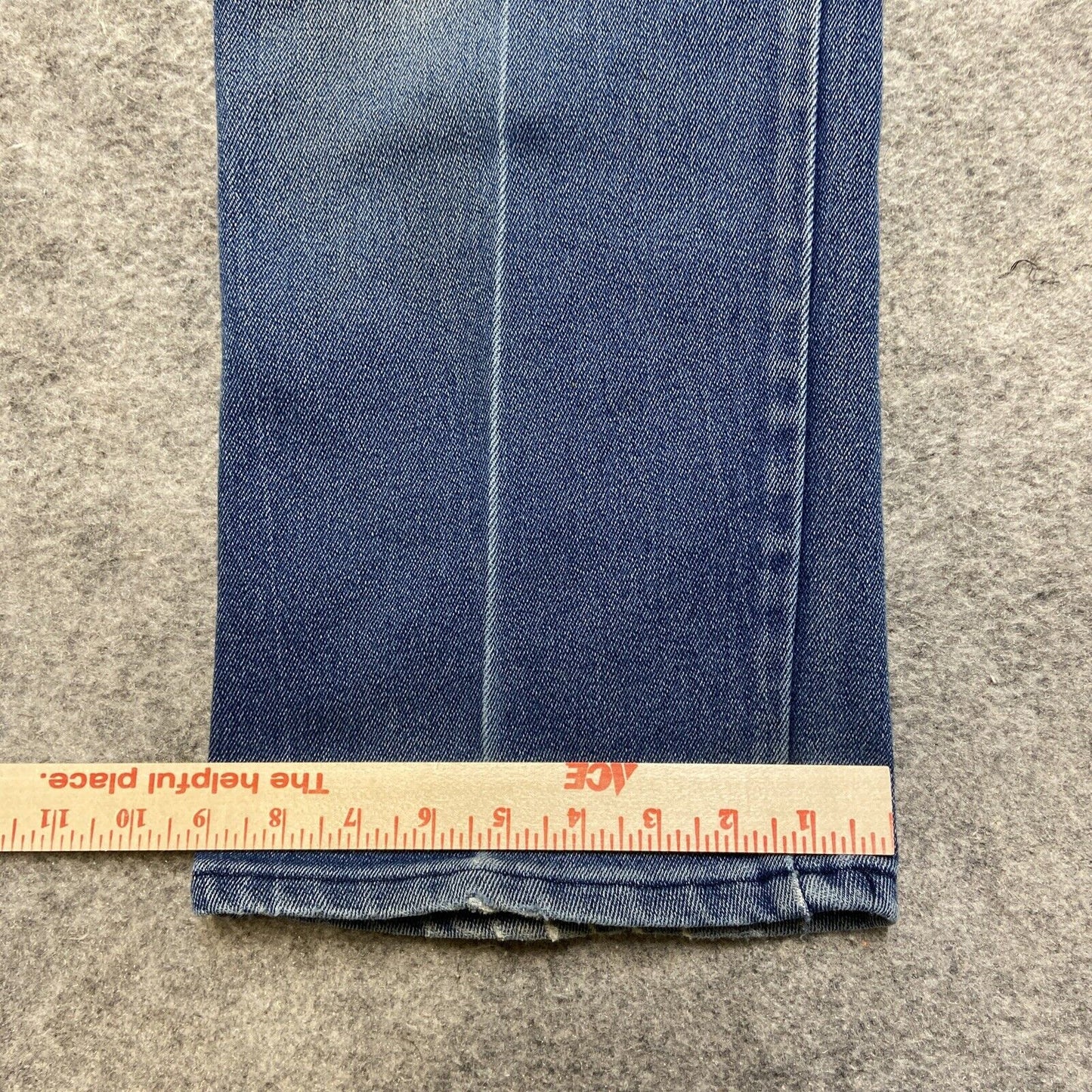 Vintage Sedgefeld Straight Jeans Men's Size 38x32 Blue Denim
