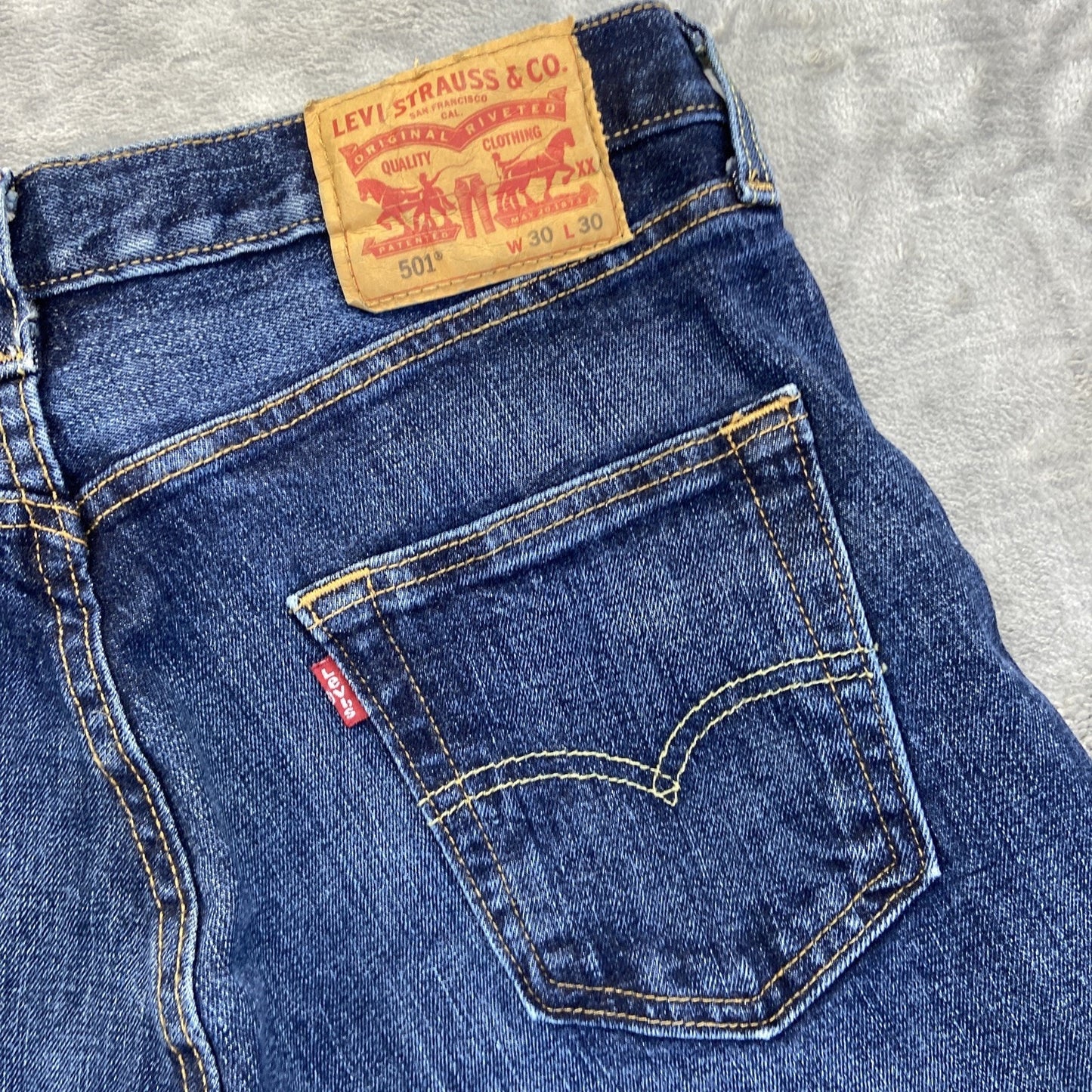 New Levi’s 501 XX Skinny Jeans Women’s Size 30x30 Blue Denim