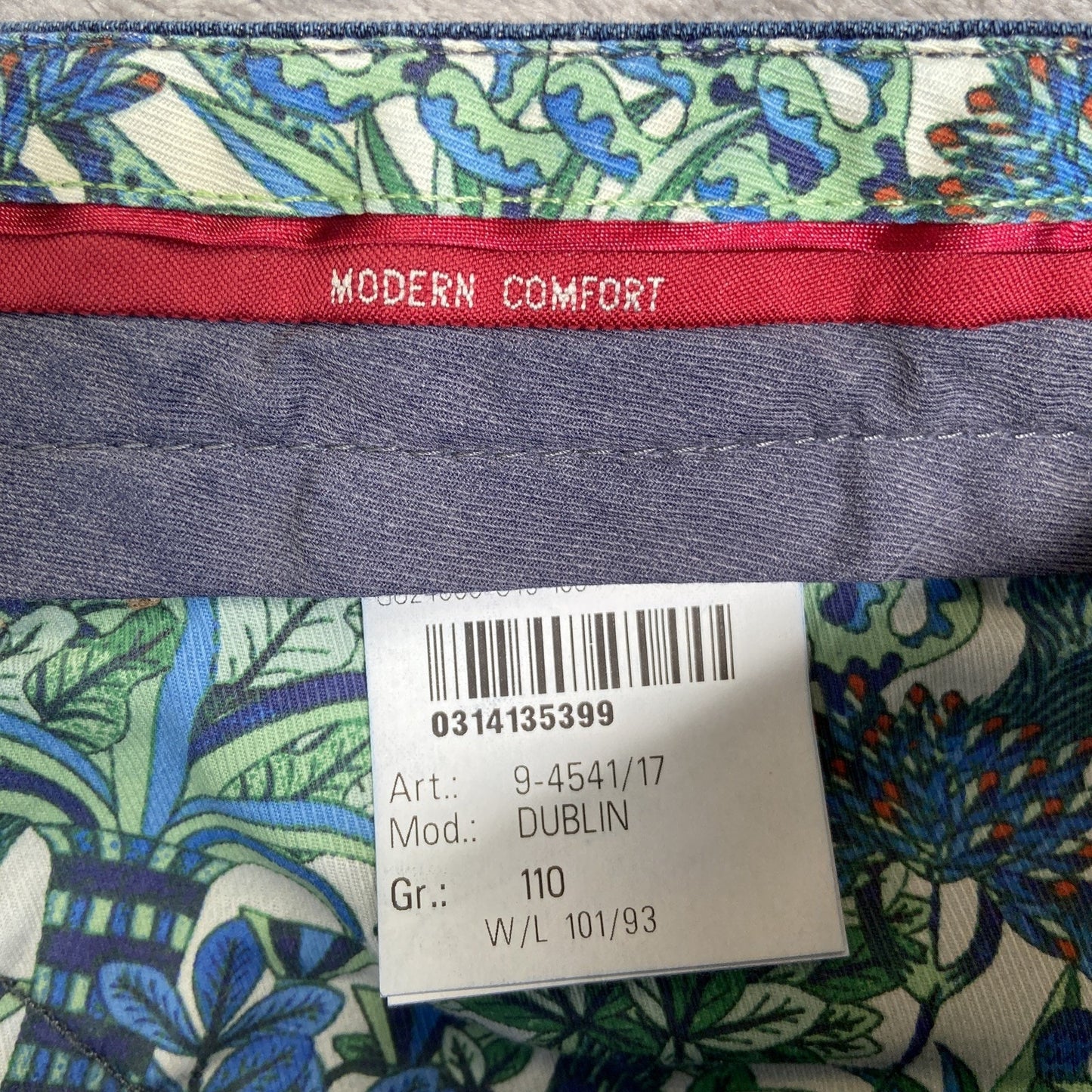 Meyer Modern Comfort Straight Jeans Men's Size 36x30 Dark Blue