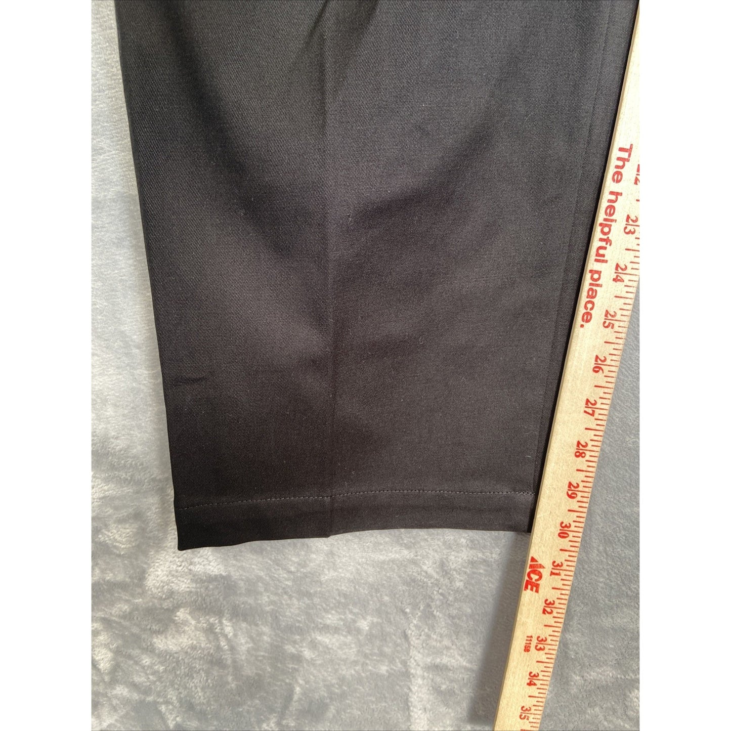 Ermenegildo Zegna Pleated Formal Dress Pants Men's 54 Black