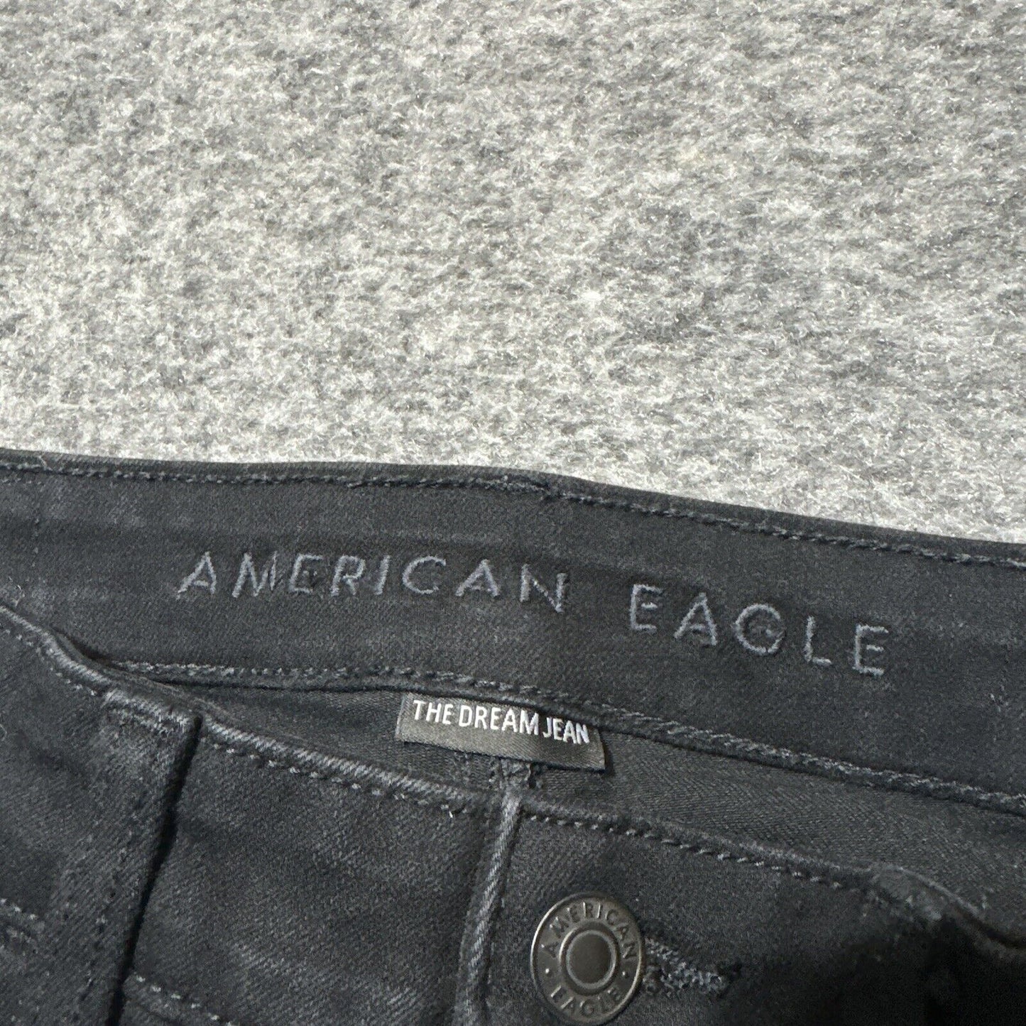 American Eagle The Dream Jean Super Hi Rise Jegging Distressed Jeans Womens 2R