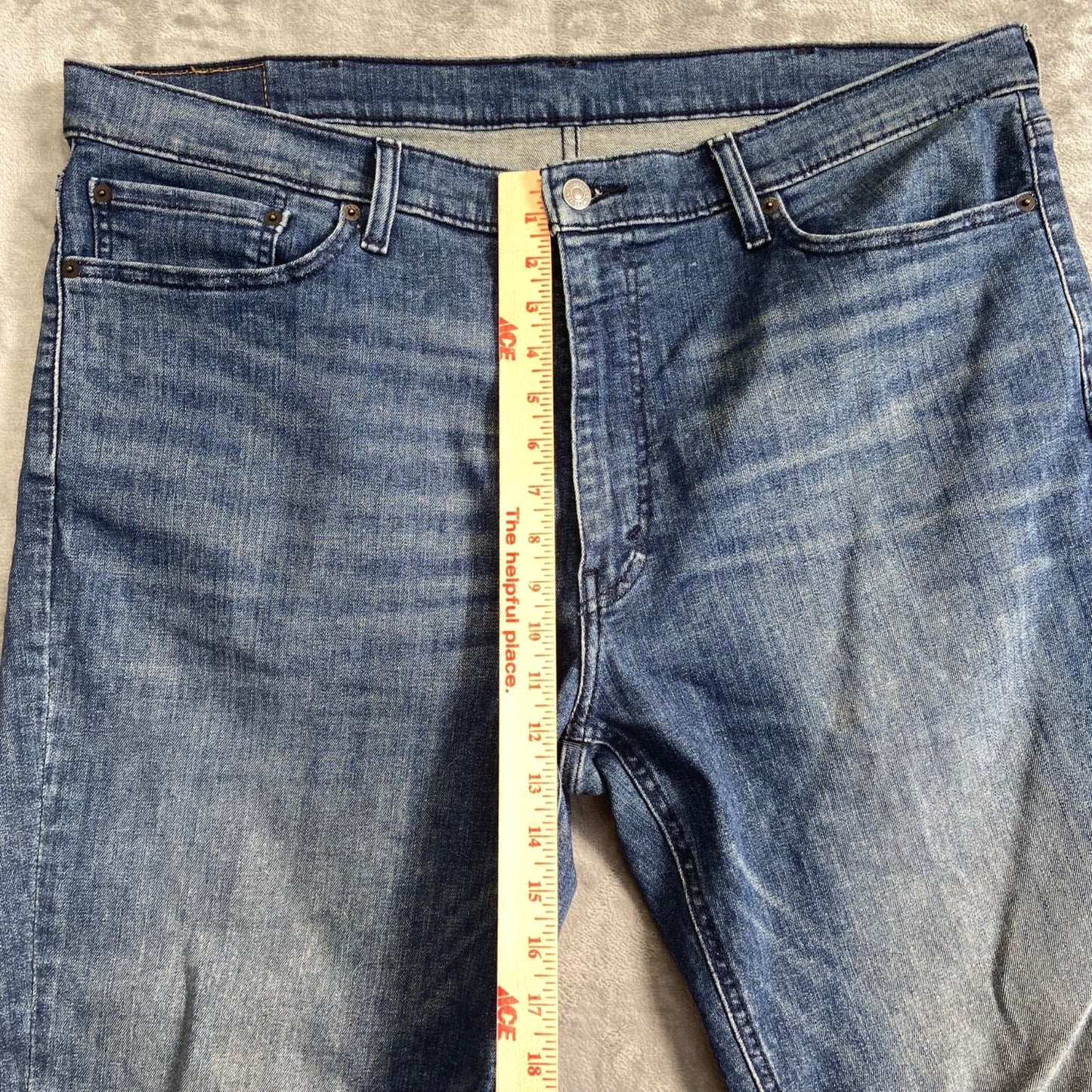 Levi's 541 Athletic Fit Men's Jeans 40x34 Blue Denim Cotton Blend