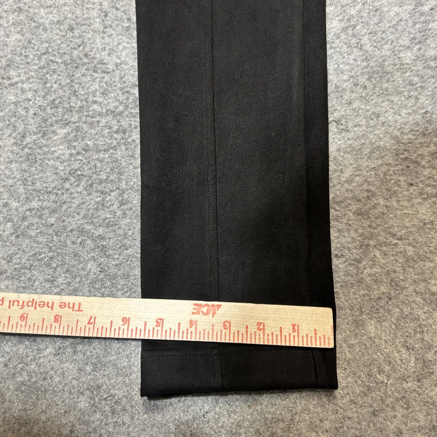 Andrew Marc Women's Velvet Leggings Size S Black