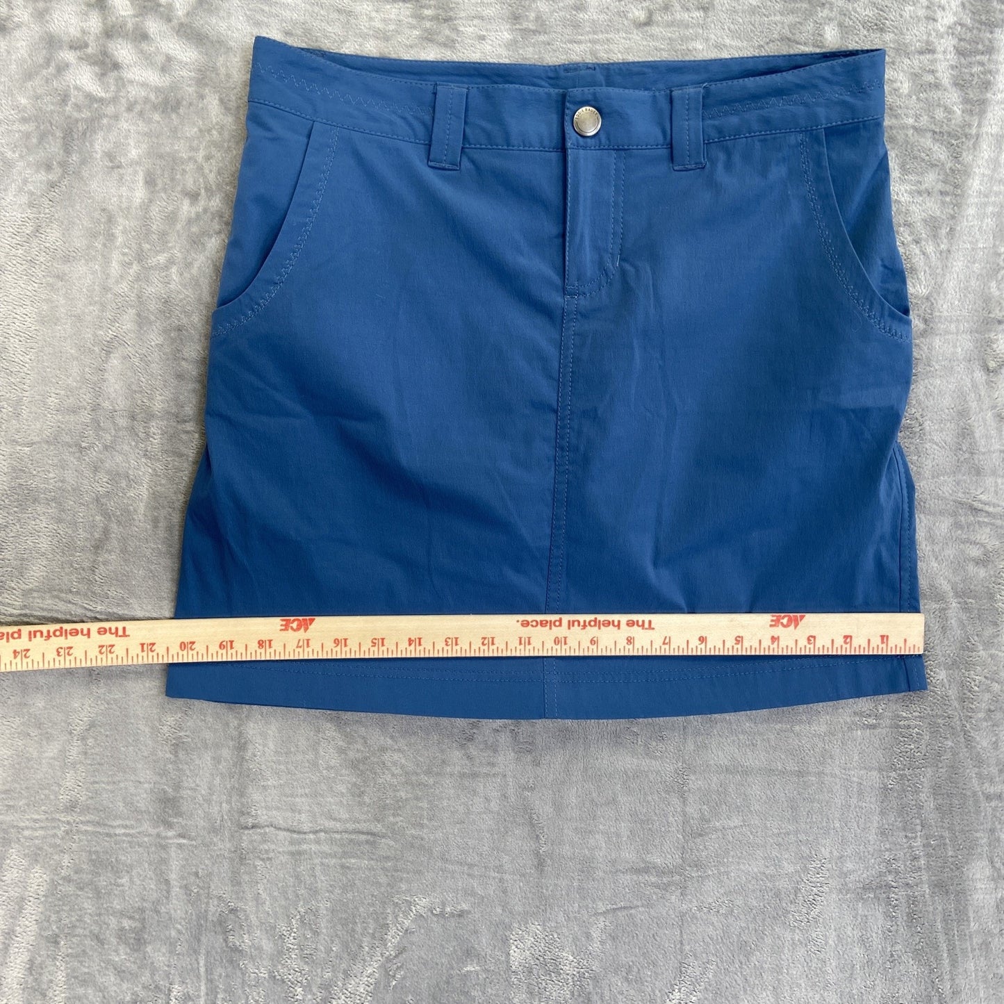 Eddie Bauer Travex Performance Mini Skirt Women's Size 2 Dark Blue Skirt