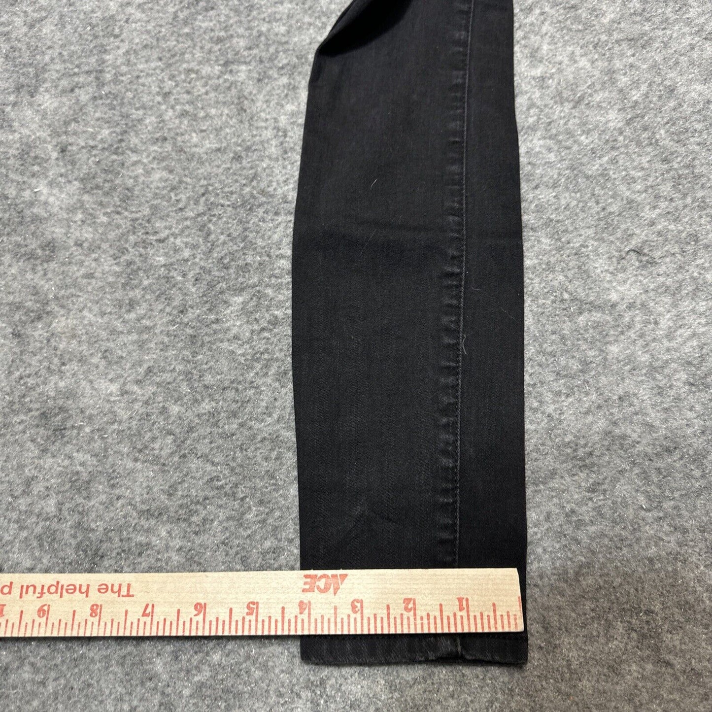 Bullhead Super High Rise Skinniest Women's Skinny Jeans Size 24 Black Dark Denim