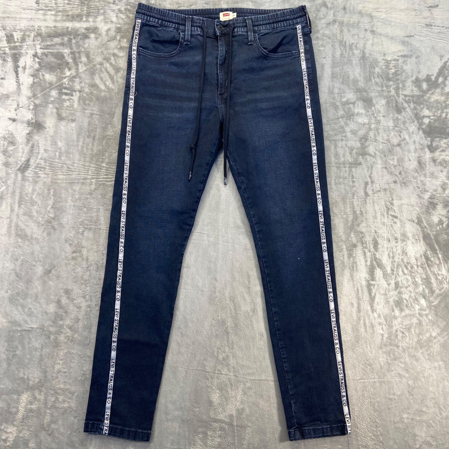 Levi's Men's Skinny Jeans Size 34 Blue Dark Wash
