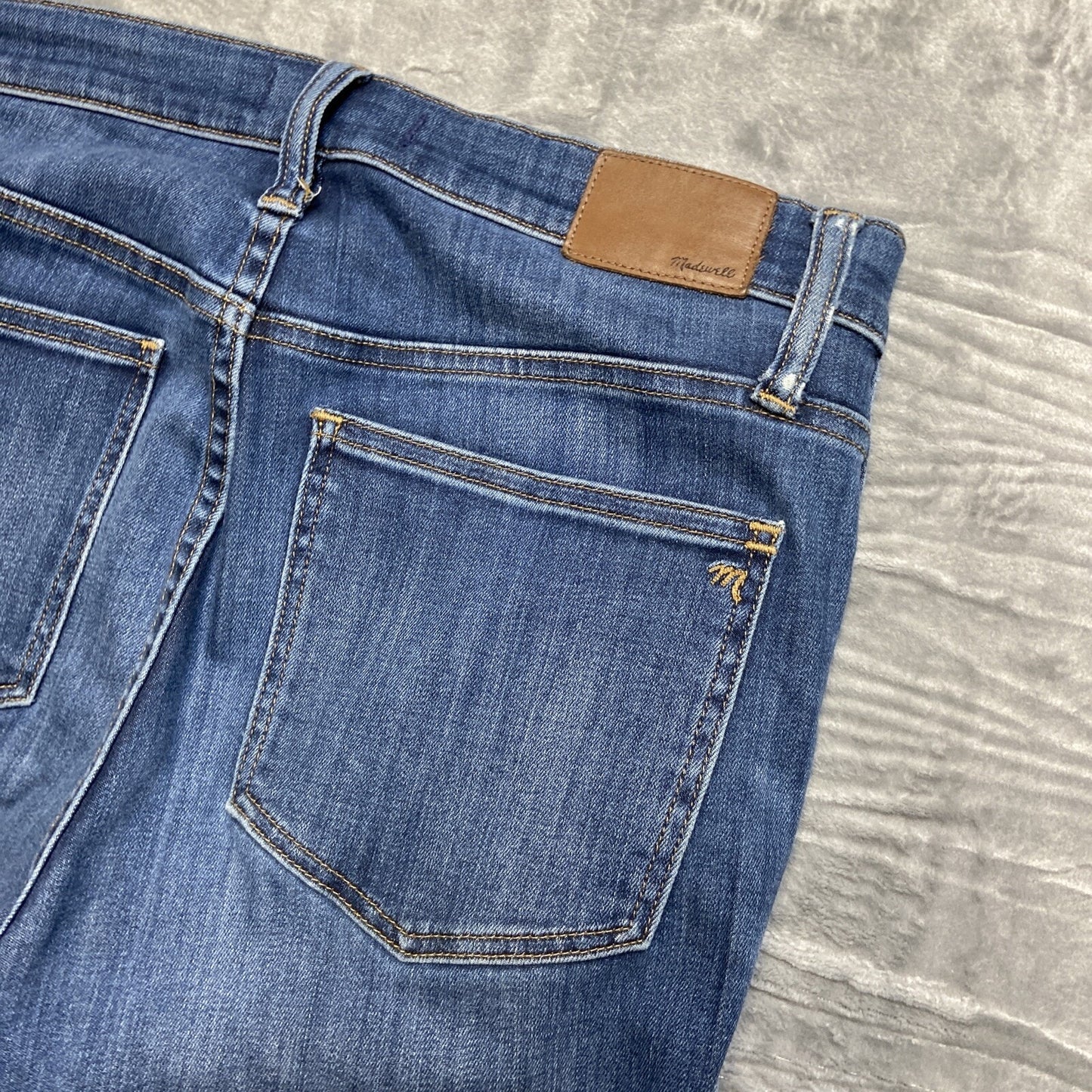 Madewell 10" High Rise Skinny Jeans Women's Size 29P Blue
