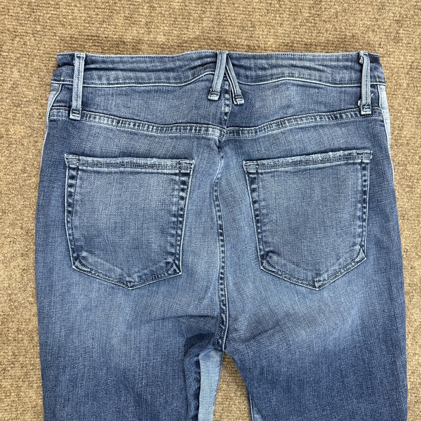 Good American Good Waist Women's Jeans Size 6/28 Blue Stone Wash Denim