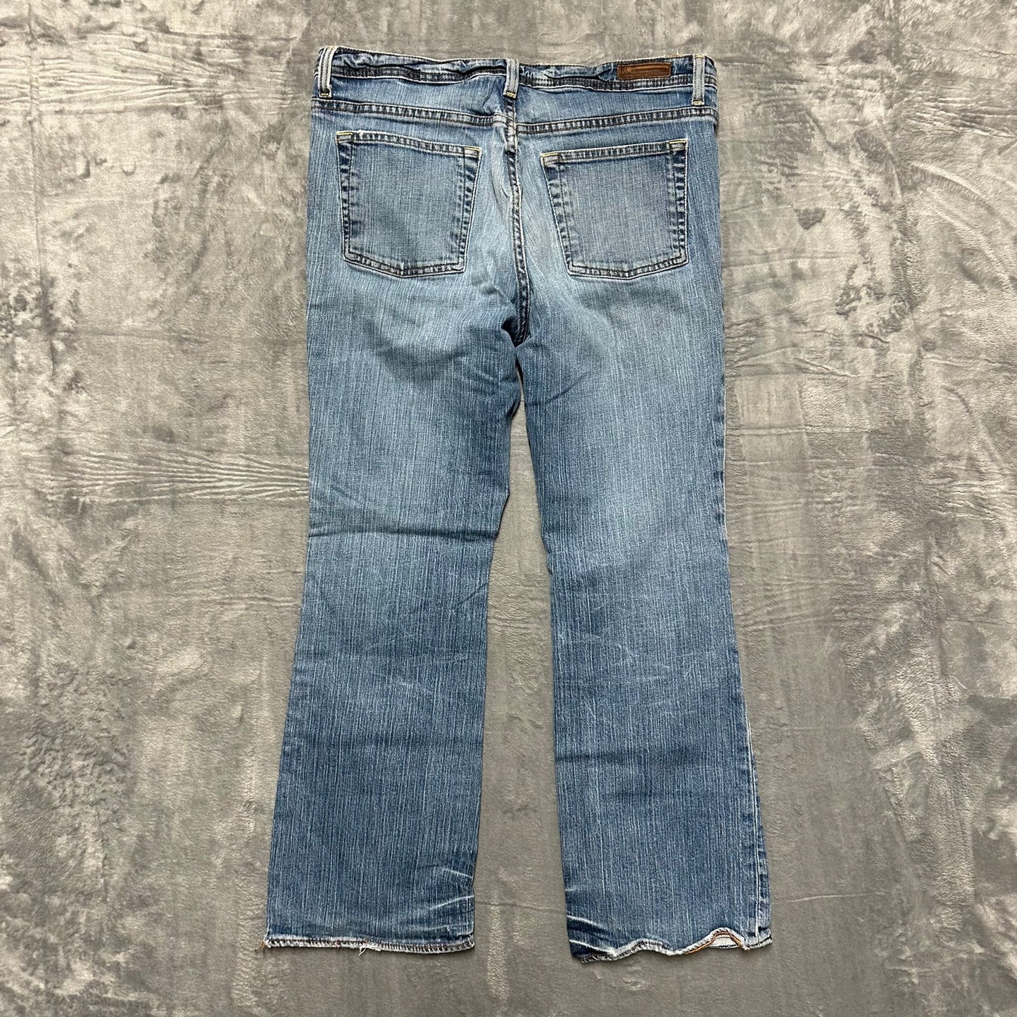 Ralph Lauren Stretch Modern Bootcut Jeans Women's Size 14x30 Light Blue Denim