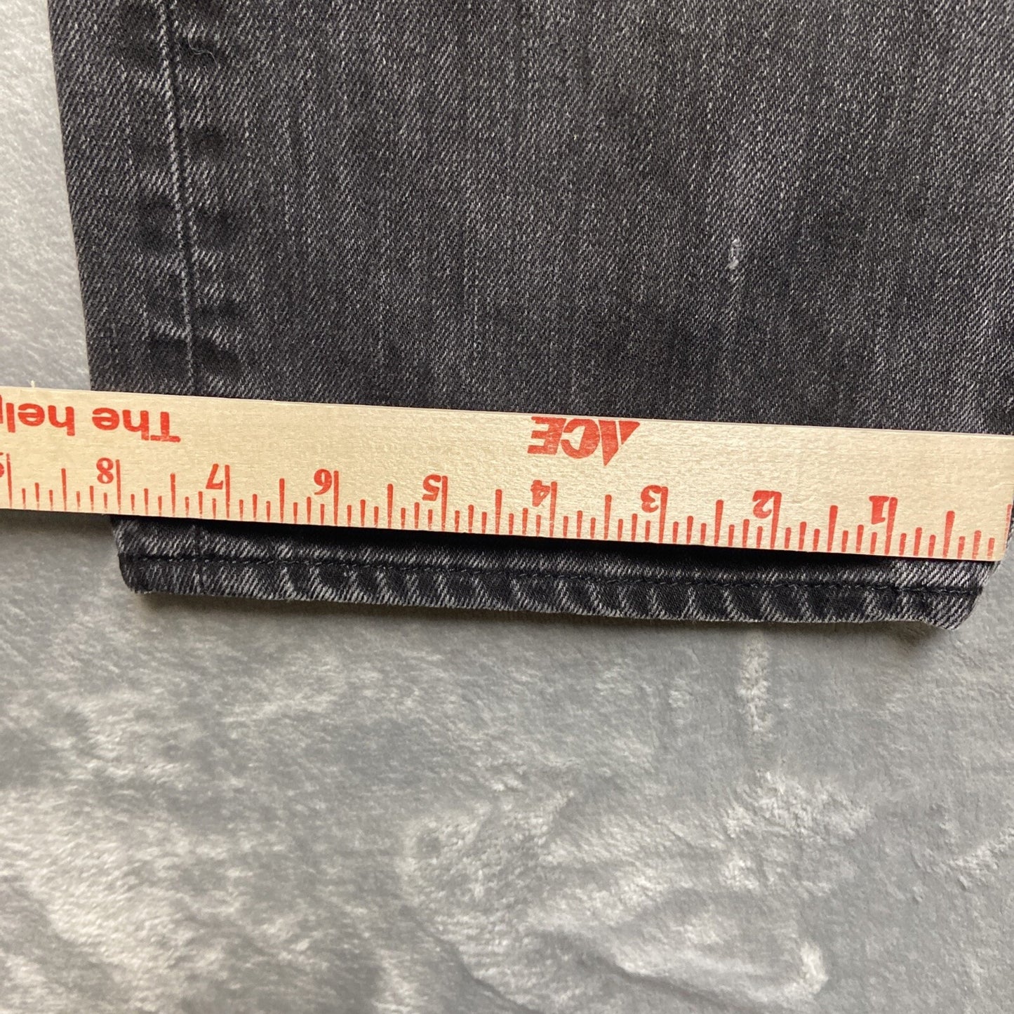 Levi’s 501 Straight Jeans Men’s Size 36x34 Black Denim