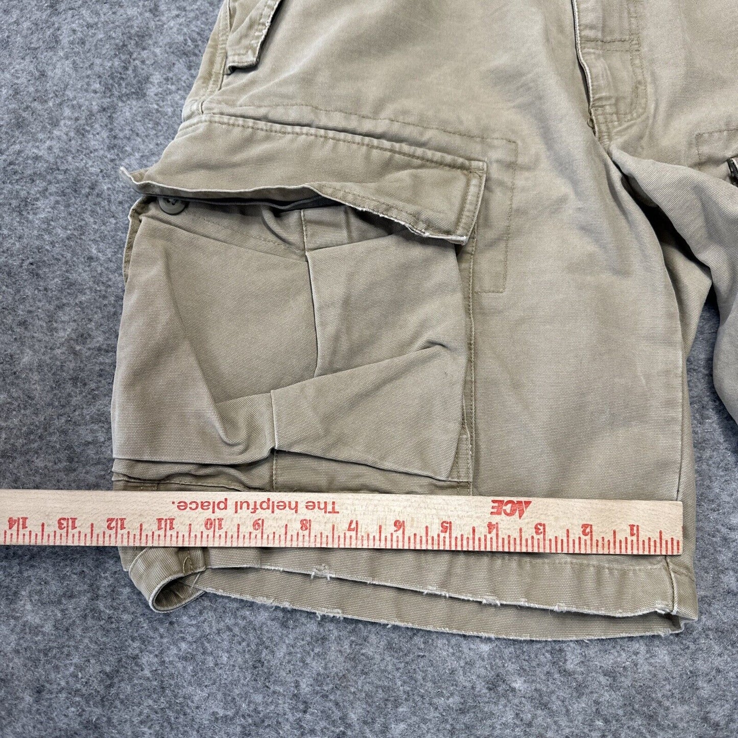 American Eagle AE Supply Cargos Men's Shorts Size 31 Beige Shorts