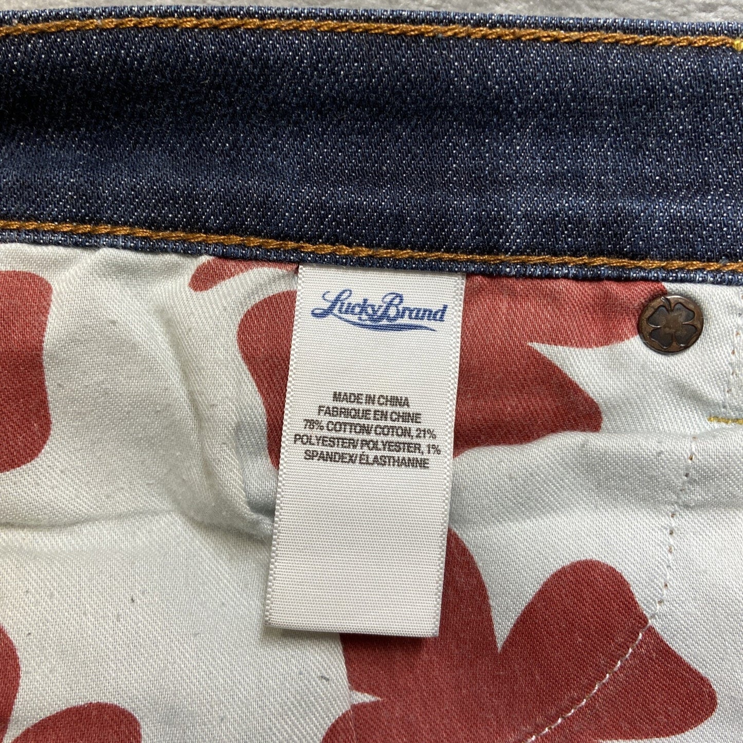 Lucky Brand Charlie Skinny Jeans Women’s Size 10 / 30 Reg Dark Blue Denim