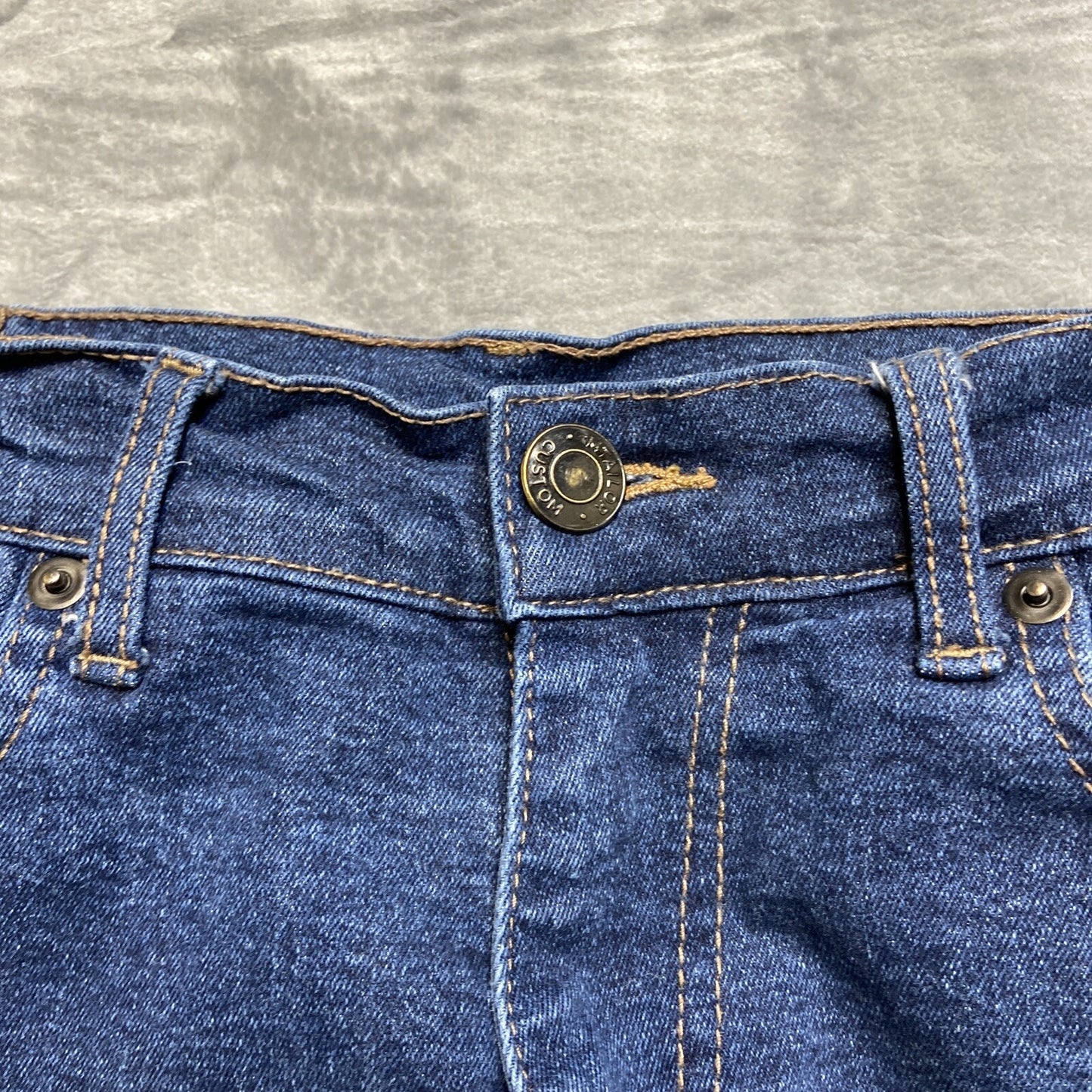 M Tailor Straight Jeans Men’s Size 30x30 Dark Blue Denim