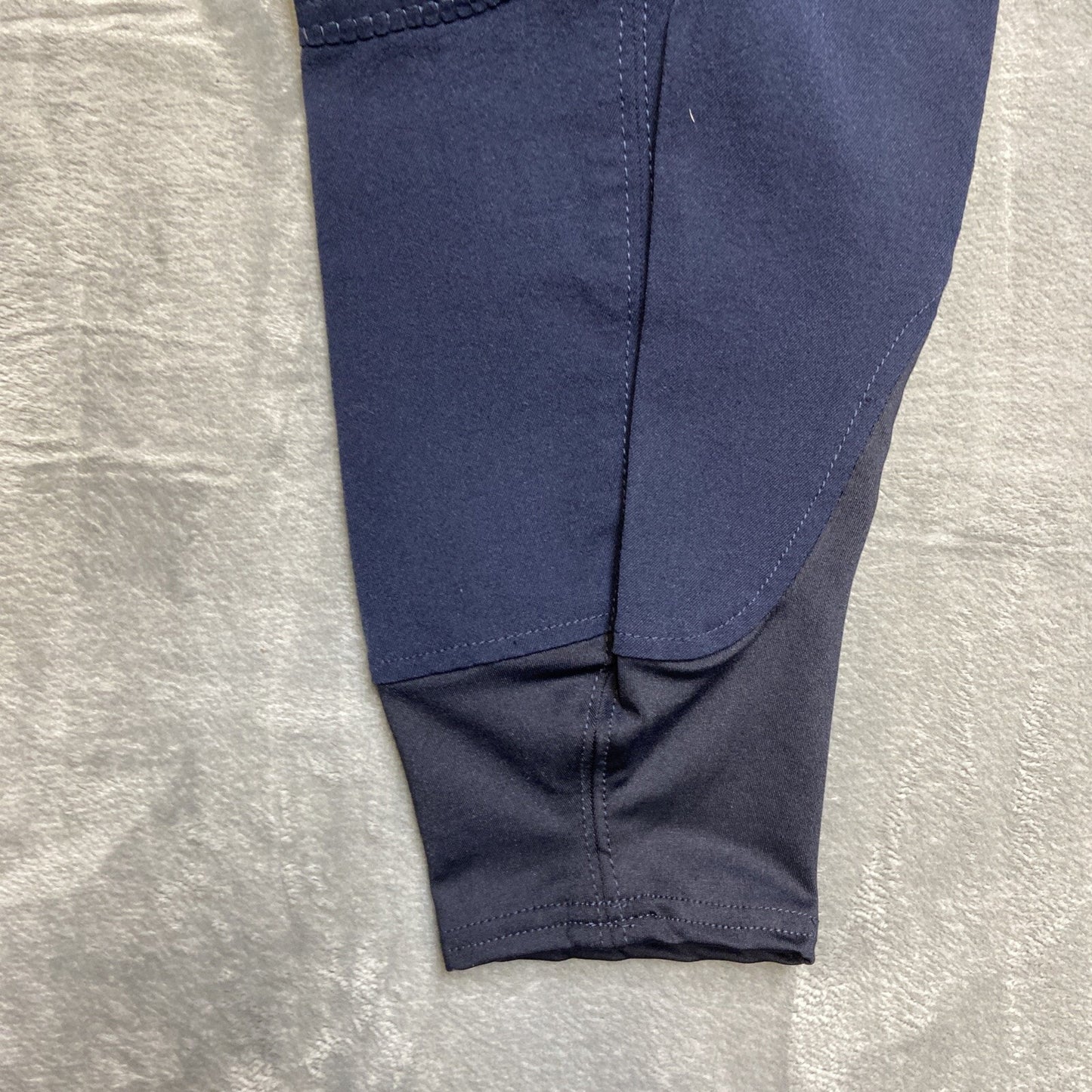New HORZE Grand Prix Extended CKP Lds Riding Breeches Women's Sz XL/R - 32 Blue