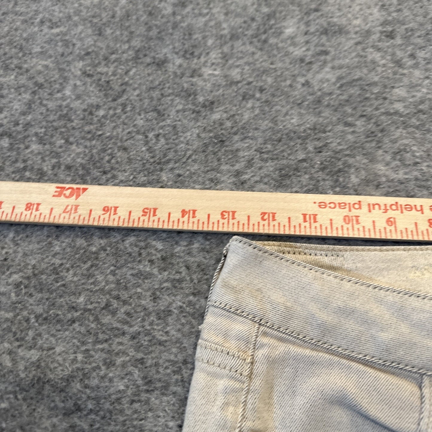 American Eagle Stretch Women's Jegging Size 00 Beige Light Wash Denim