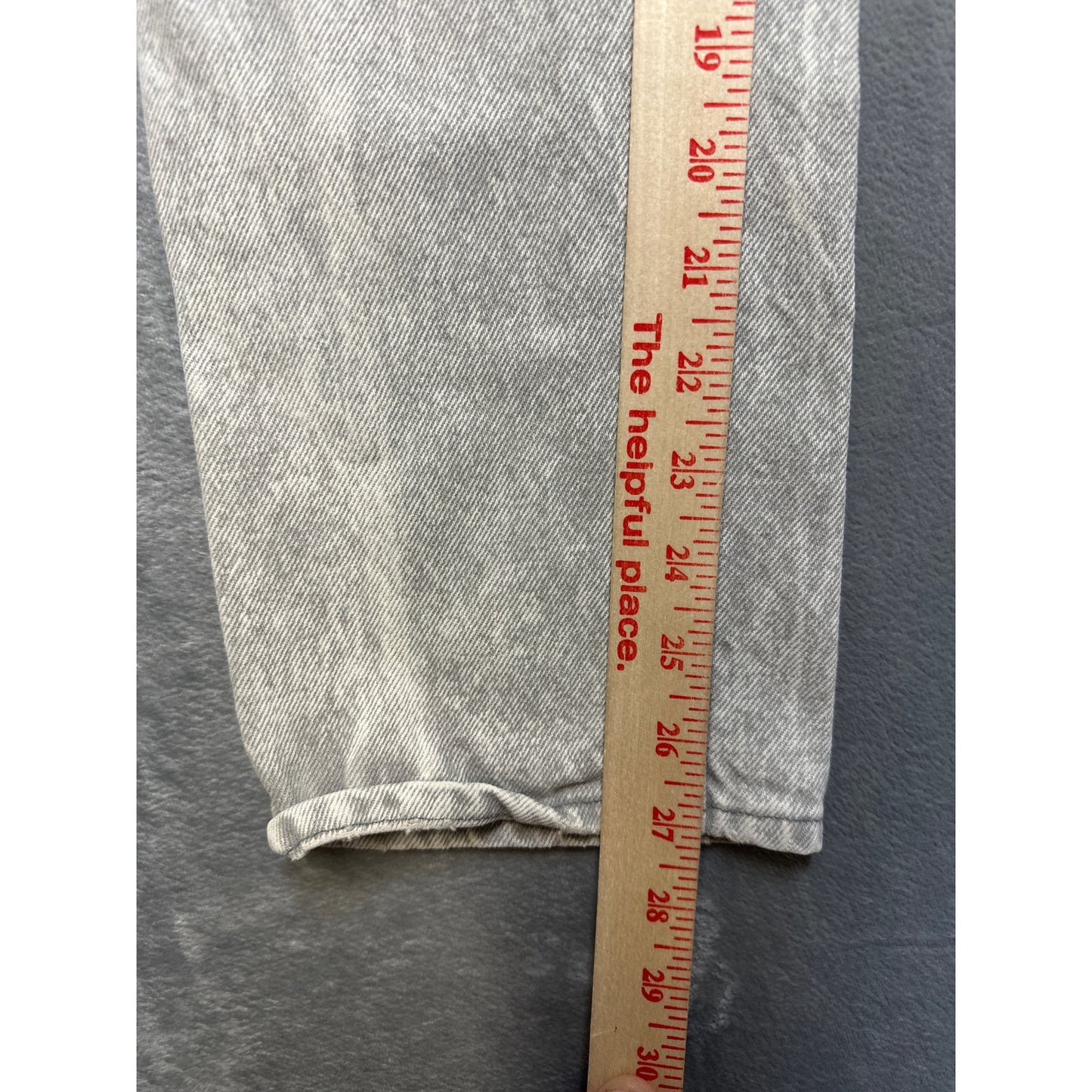 Vintage Levi's 706 Student Straight Jeans Boys Size 26x28 Gray DenimVintage Levi's 706 Straight Student Jeans Boys Size 26x28 Gray Denim