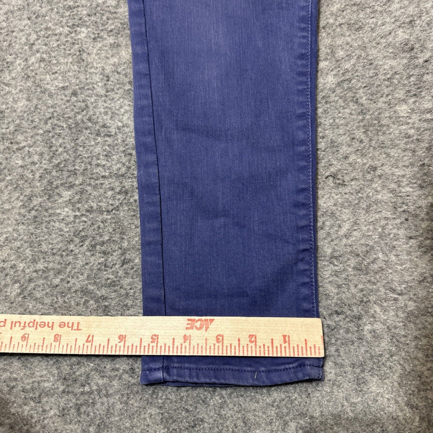 Levi's Demi Curve Skinny Jeans Womens Size 27 Purple Denim *28x26*