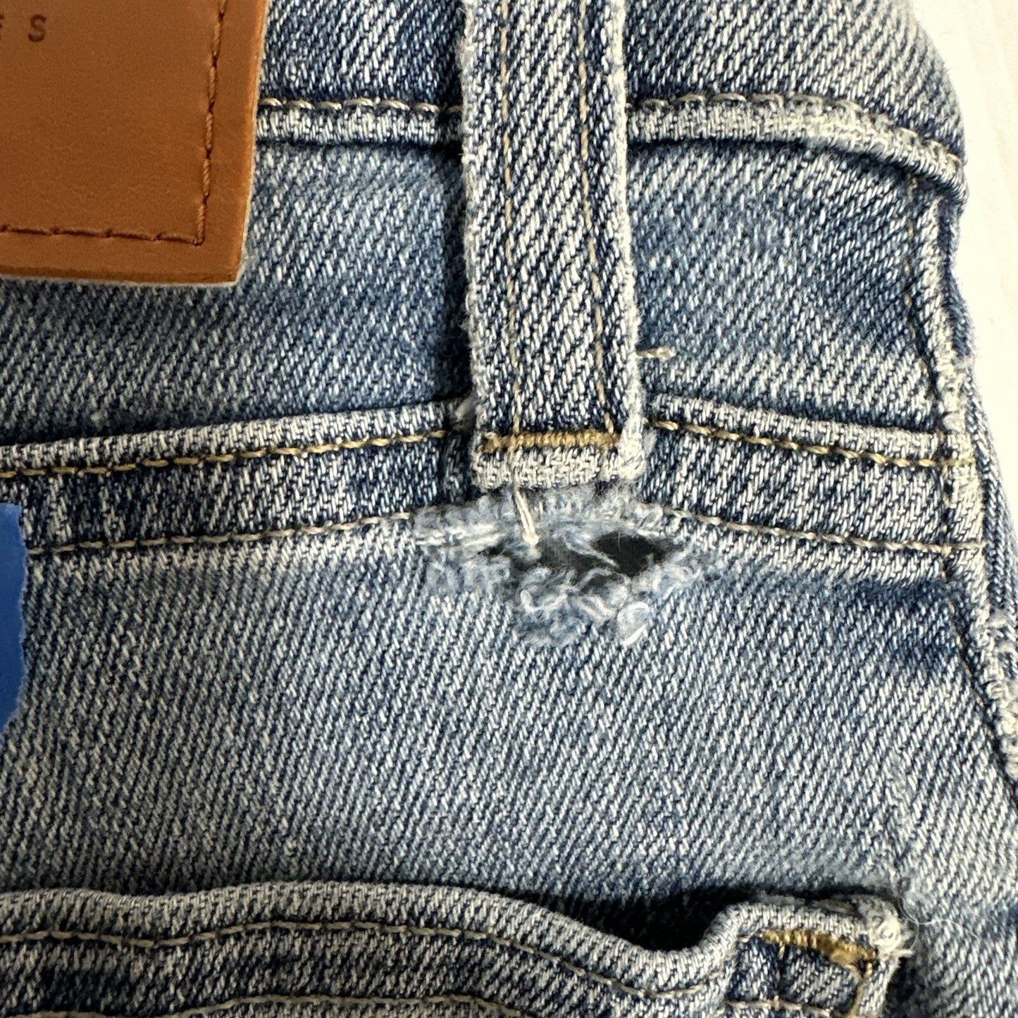 Lucky Brand Jeans Womens 2/26 Blue Bridgette High Rise Skinny Denim Light Wash