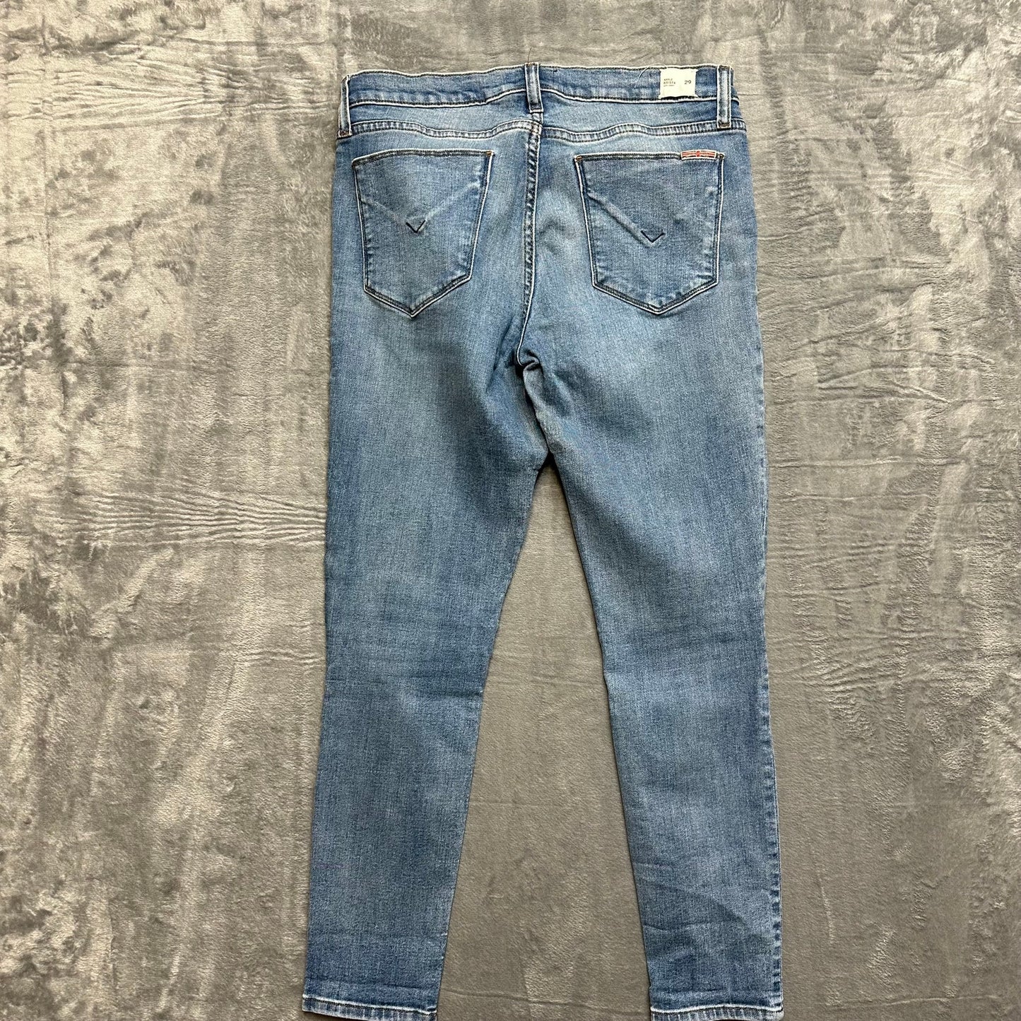 Hudson Krista Super Skinny Low Rise Jeans Women's Size 29 Blue Denim