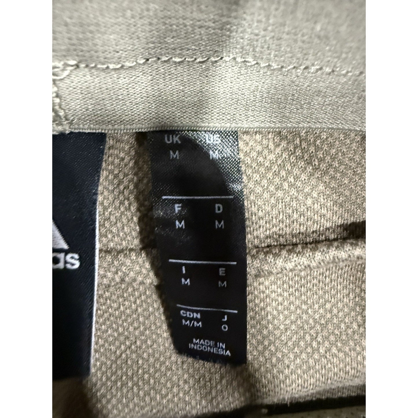 Adidas Men's TI TAP Athletic Zip Ankle Gray Pants Size M