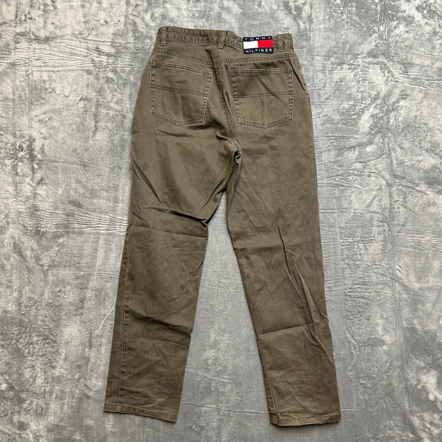 Tommy Jeans Women's Straight Jeans Size 8 Brown