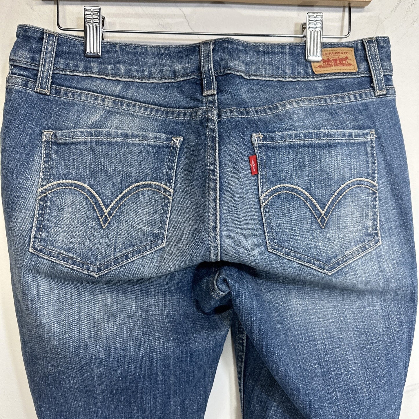 Levi's 528 Jeans Women's 13 S/C Curvy Cut Bootcut Stretch Blue Medium Wash