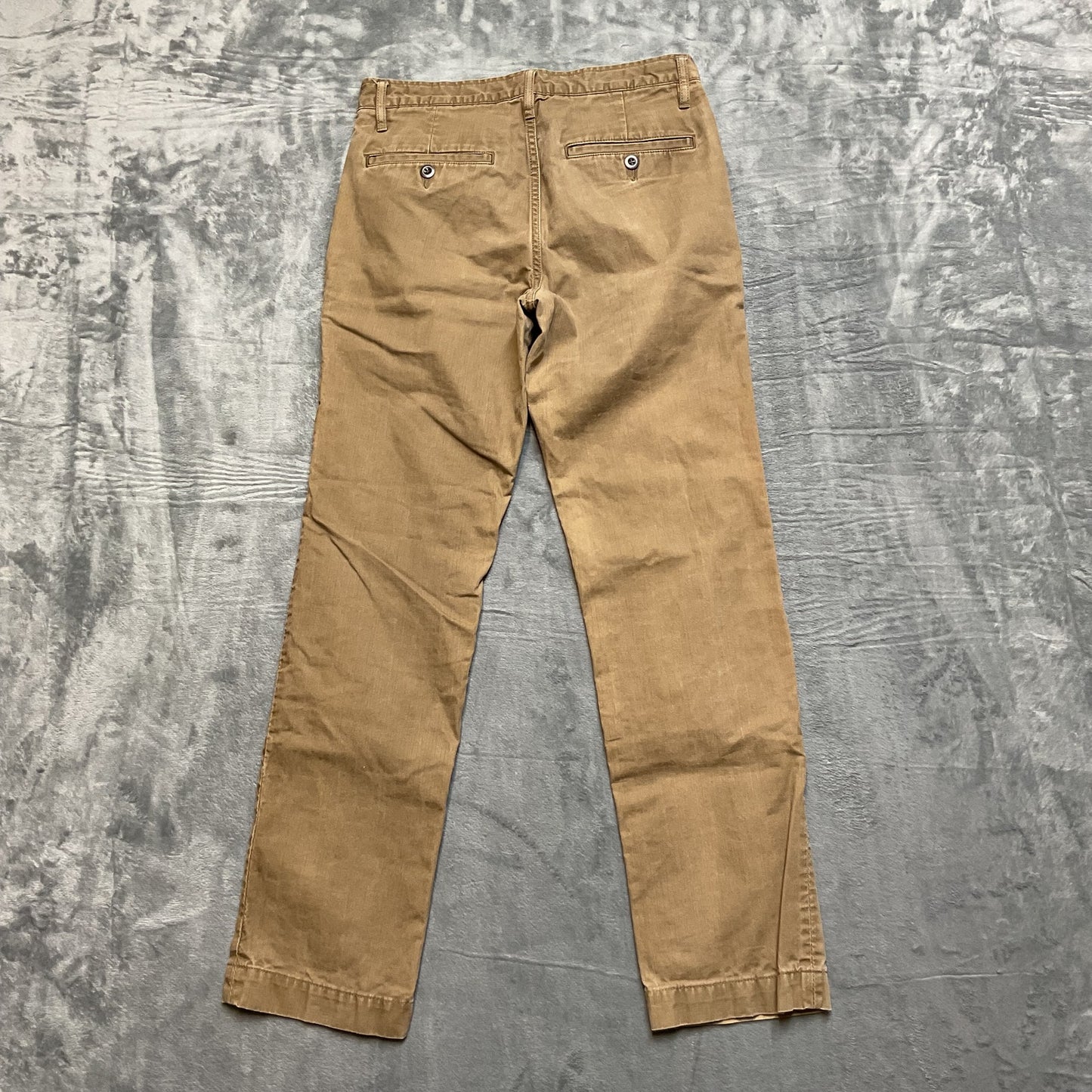 Gap 1969 Straight Leg Pants Men's Size 28x30 Tan Brown