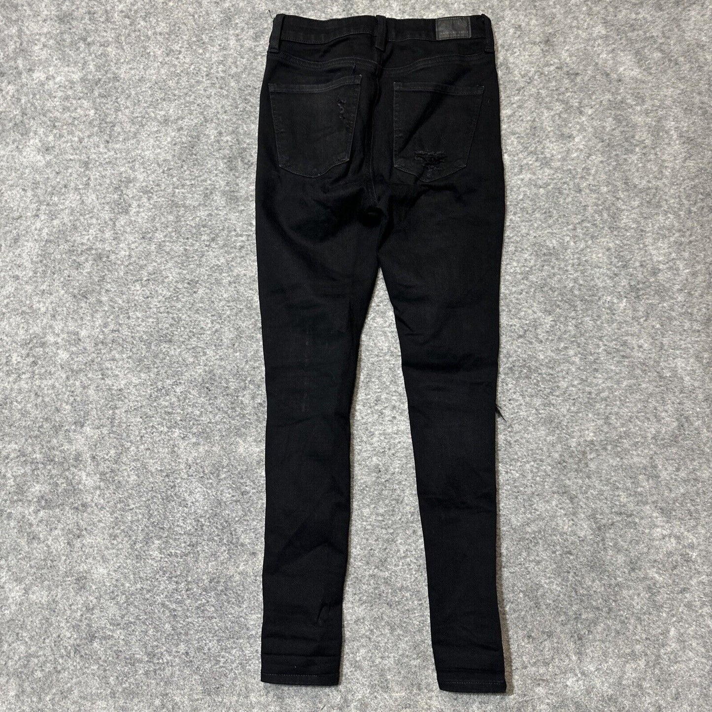 American Eagle The Dream Jean Super Hi Rise Jegging Distressed Jeans Womens 2R