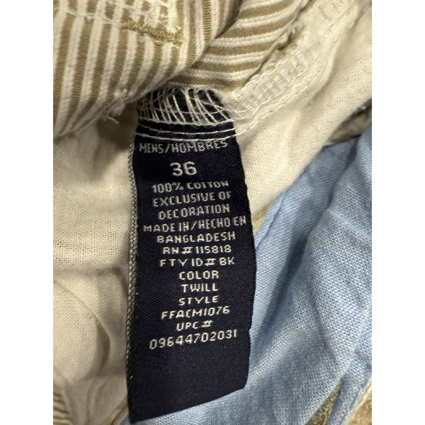 American Classics Russell Simmons Shorts Mens 36 White Striped