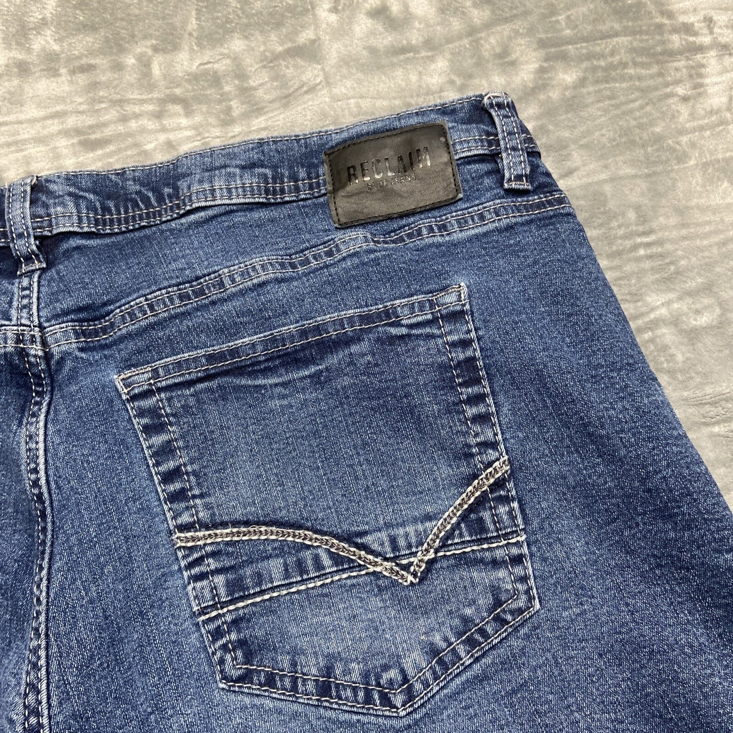 Reclaim Bootcut Jeans Men’s Size 42x30 Blue Denim