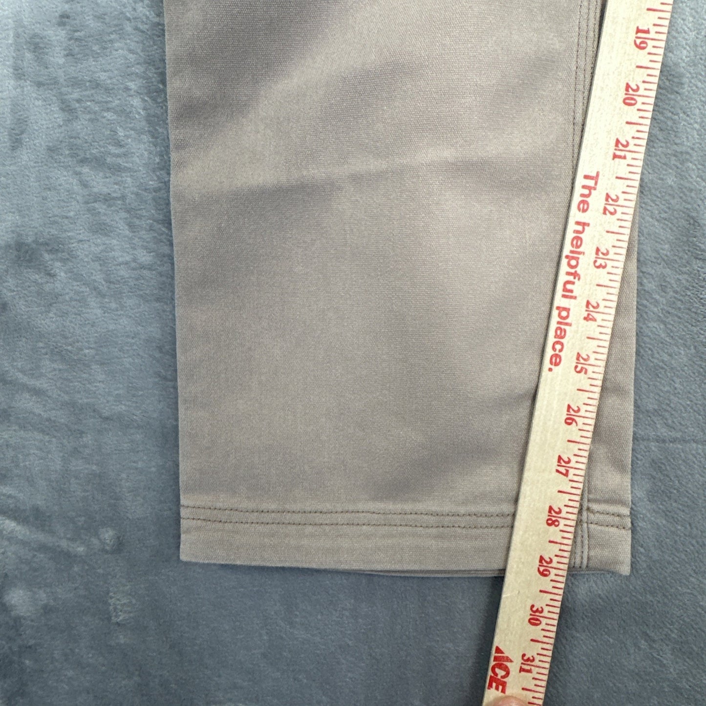 New Duluth Trading Coolmax Canvas Cargo Work Pants Men's Size 34x30 Beige
