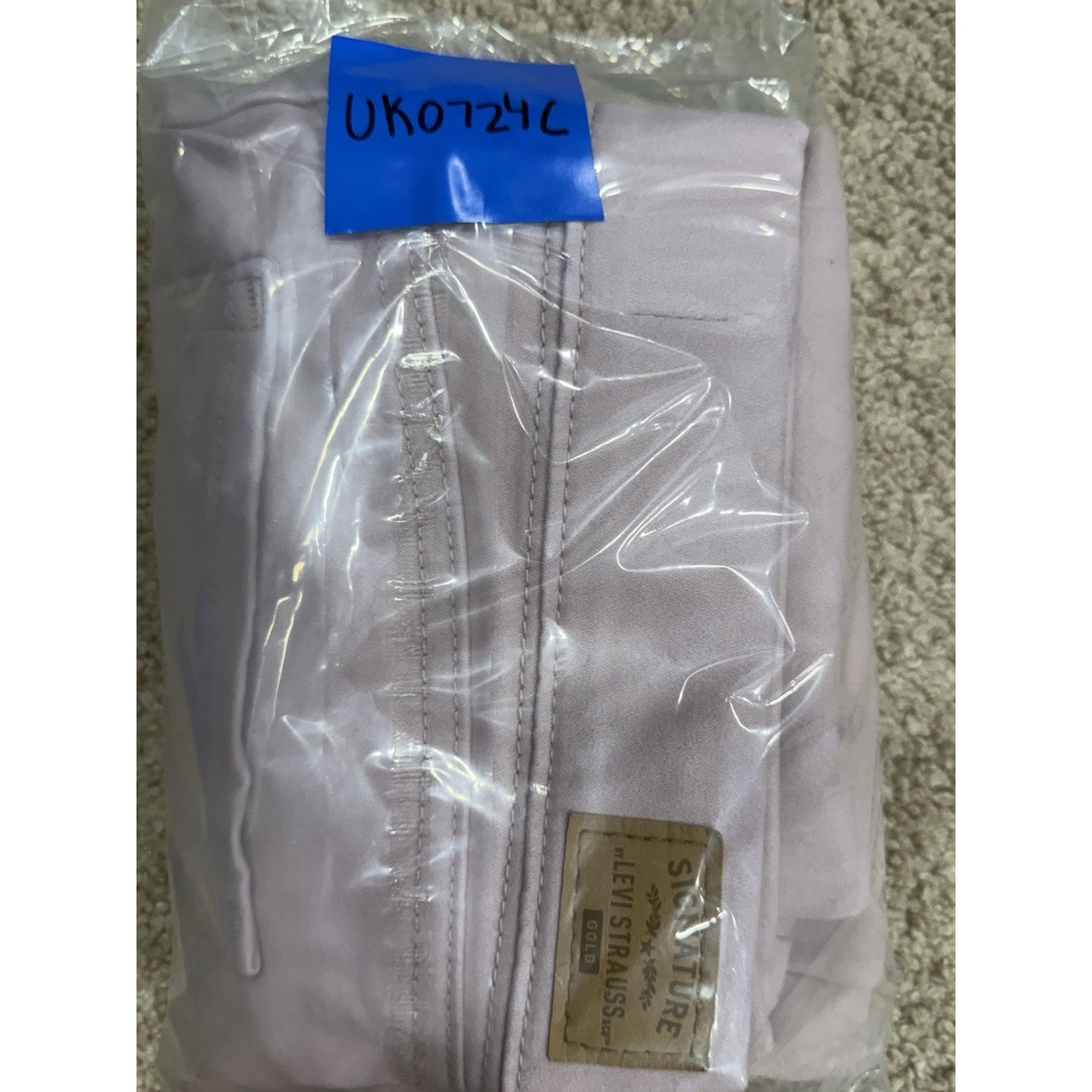 Signature Levi Strauss Gold Women's PINK Pull On Skinny Pants Size 13M W31 L30