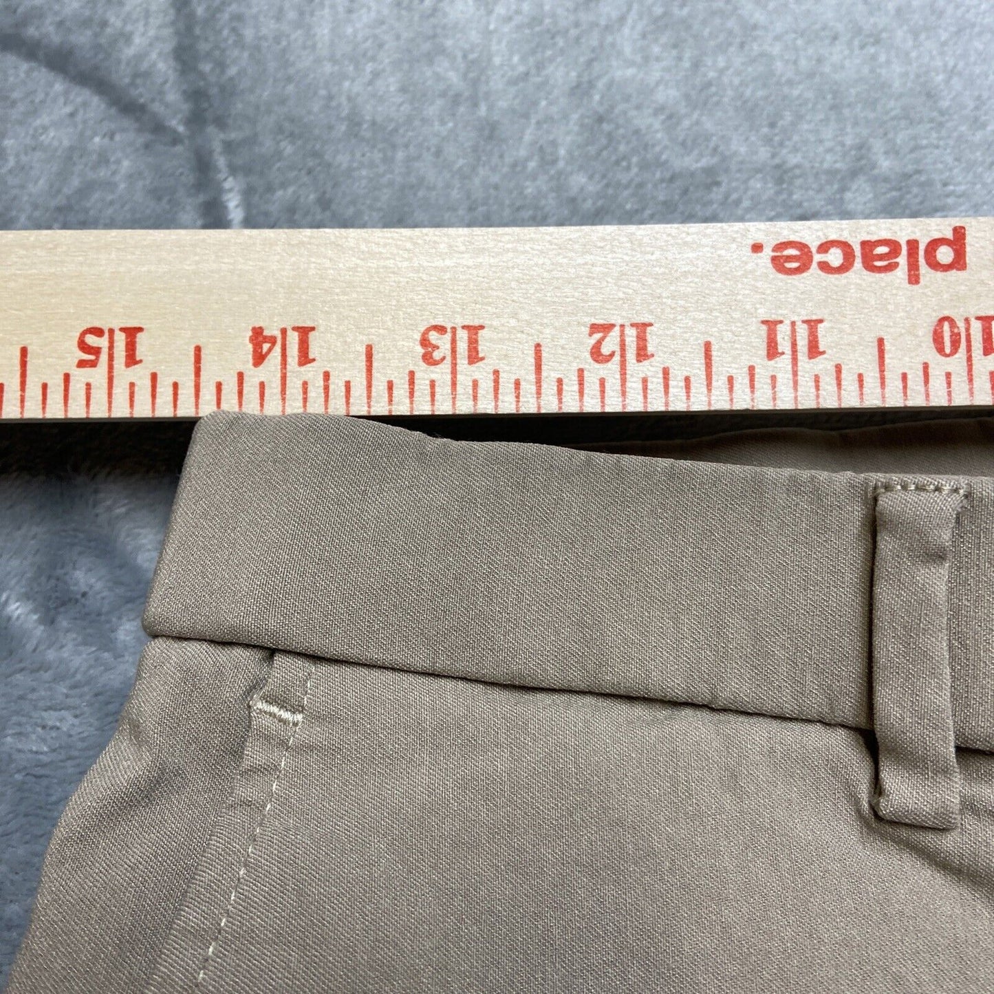 Tommy Hilfiger Wool Dress Pants Men's Size 32x32 Khaki Brown