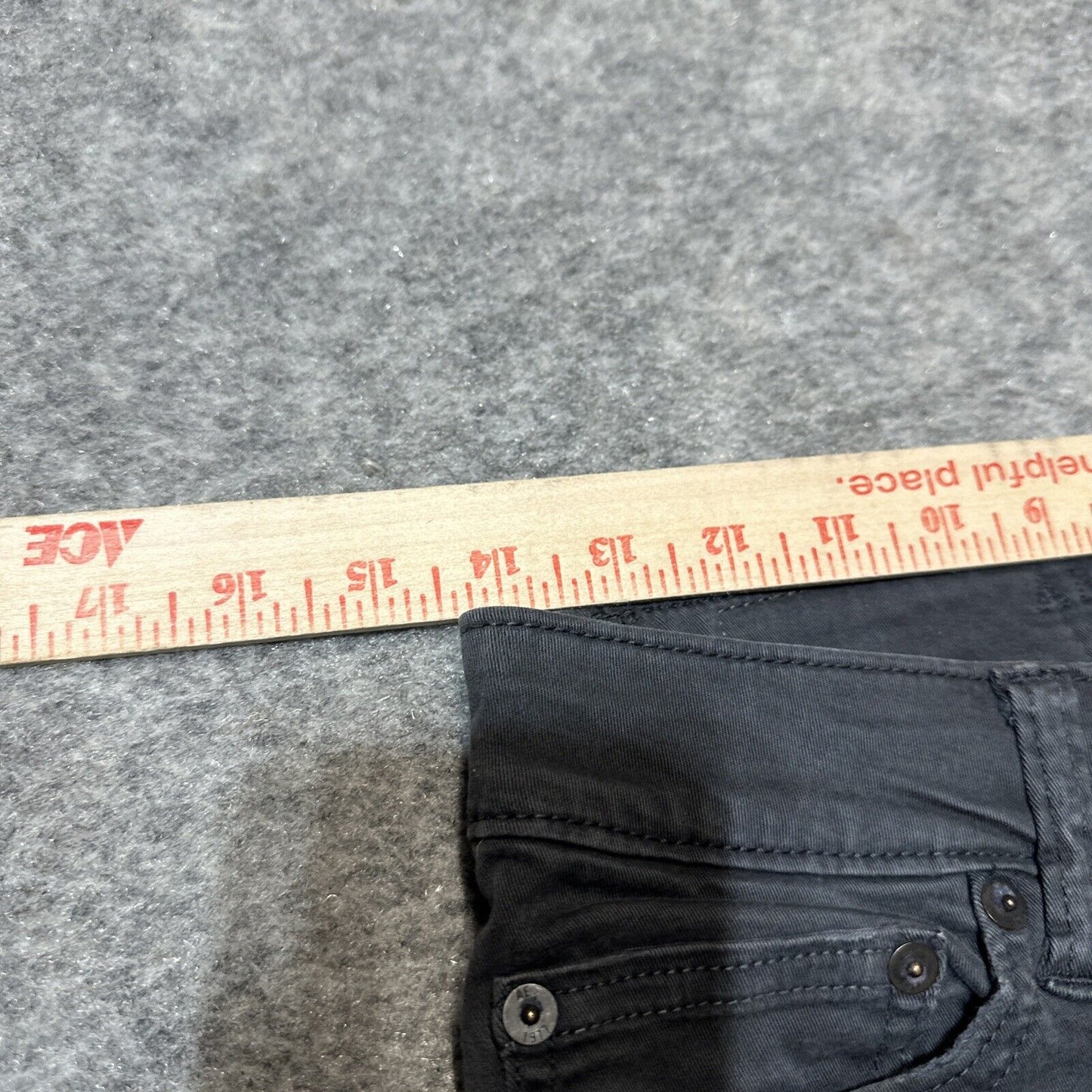 American Eagle Extreme Flex Men's Slim Straight Jeans Size 26x28 Dark Gray Denim