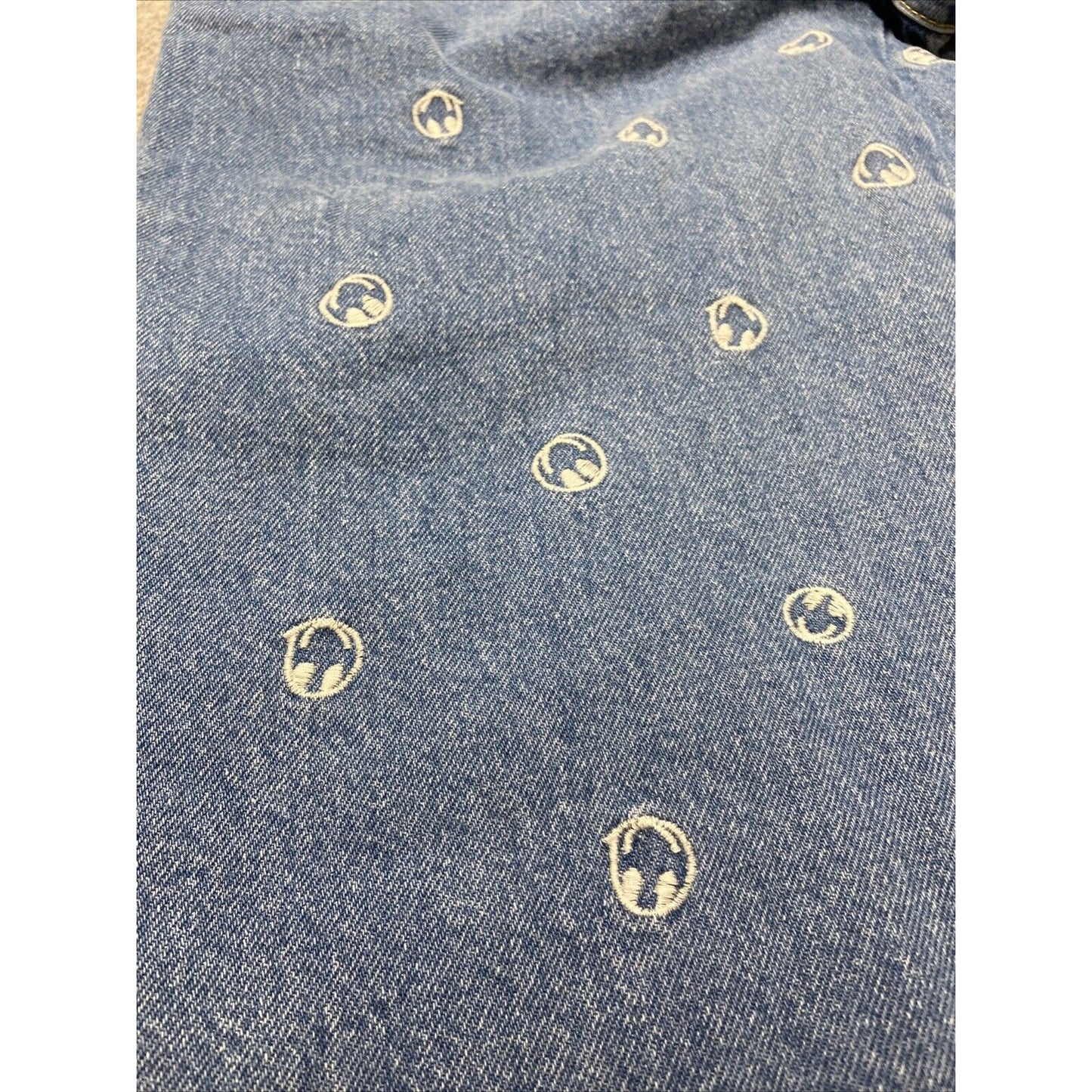 BDG Urban Outfitters Elastic Waist Pull On Straight Jeans Women's Size S Blue