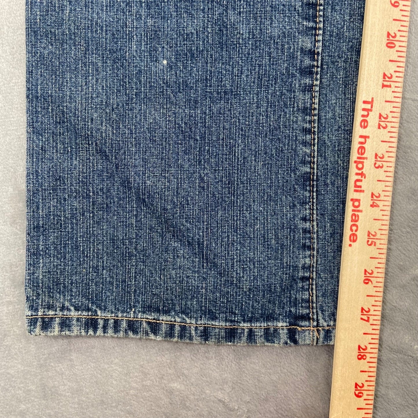Carbon Men's Straight Leg Jeans Blue Denim Size 30/30 #534424