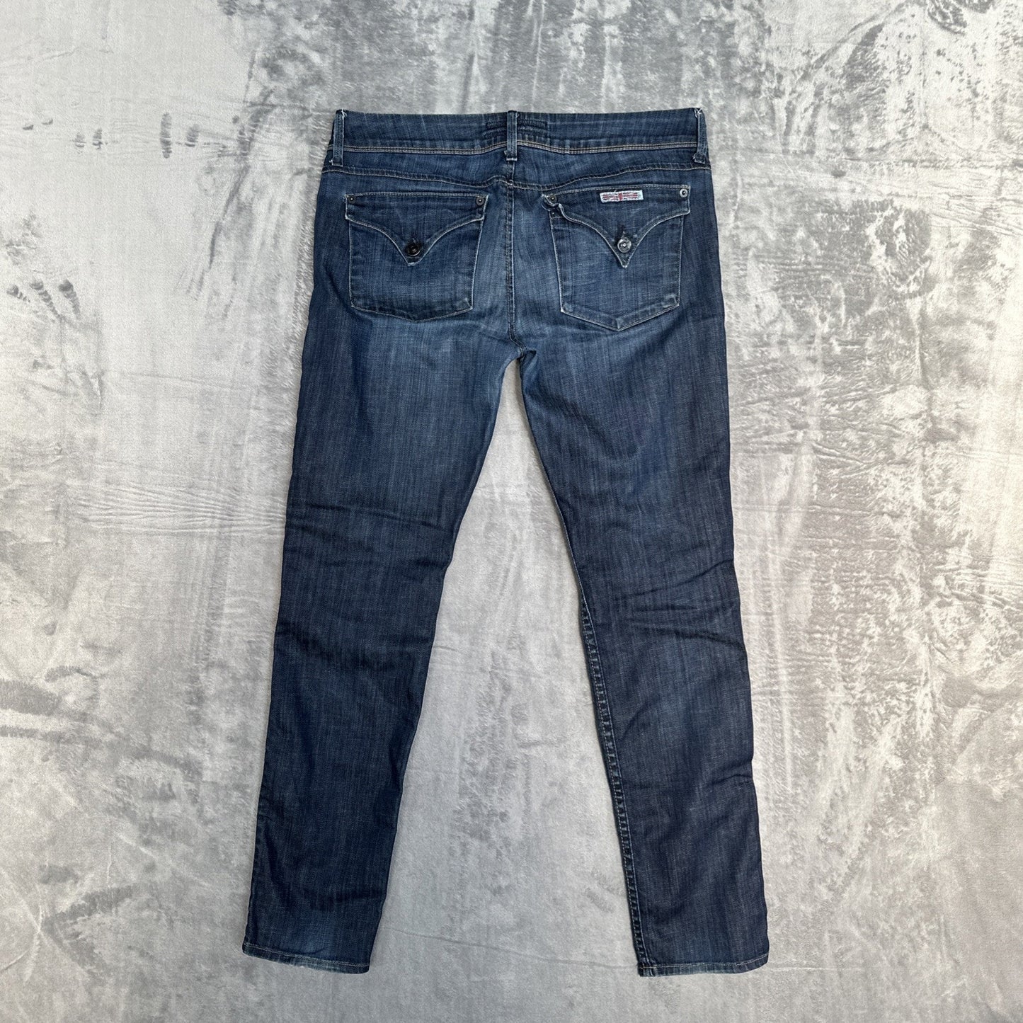Hudson Skinny Jeans Women's Size 30 Dark Blue Denim