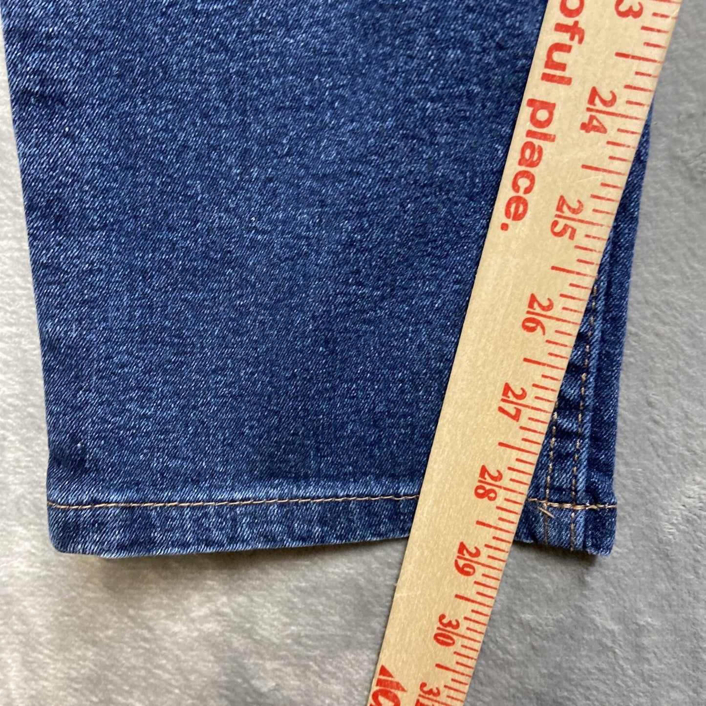 M Tailor Straight Jeans Men’s Size 30x30 Dark Blue Denim