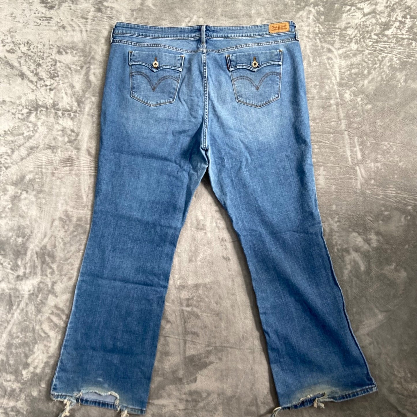 Levi's 590 Bootcut Women's Jeans Size 20W Light Wash Denim
