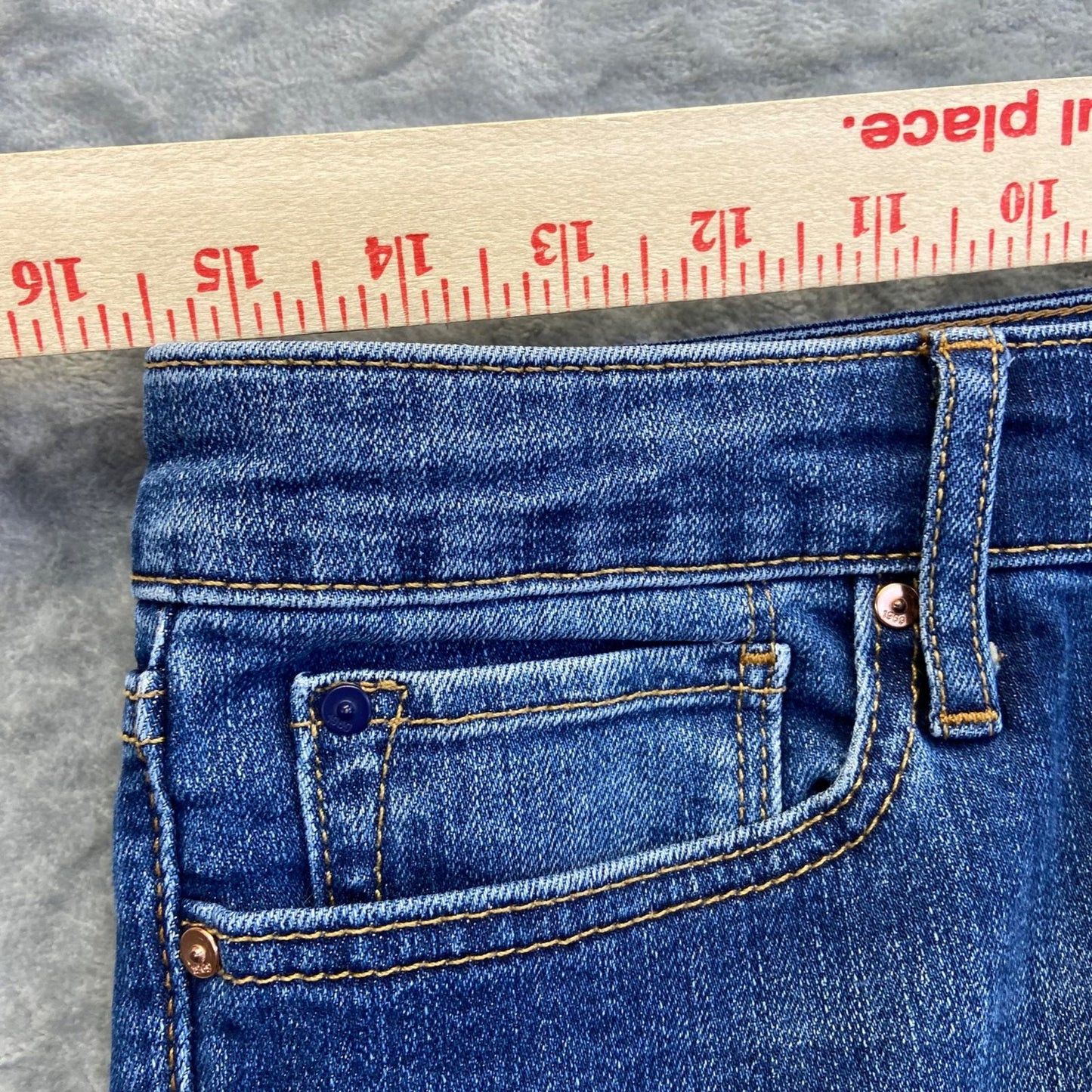 Gap 1969 Women's Sexy Boot Jeans Flare 29R Blue Medium Wash
