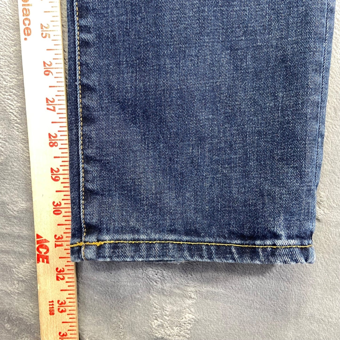 GAP Men's Slim Straight Jeans Size 33x32 Blue Denim