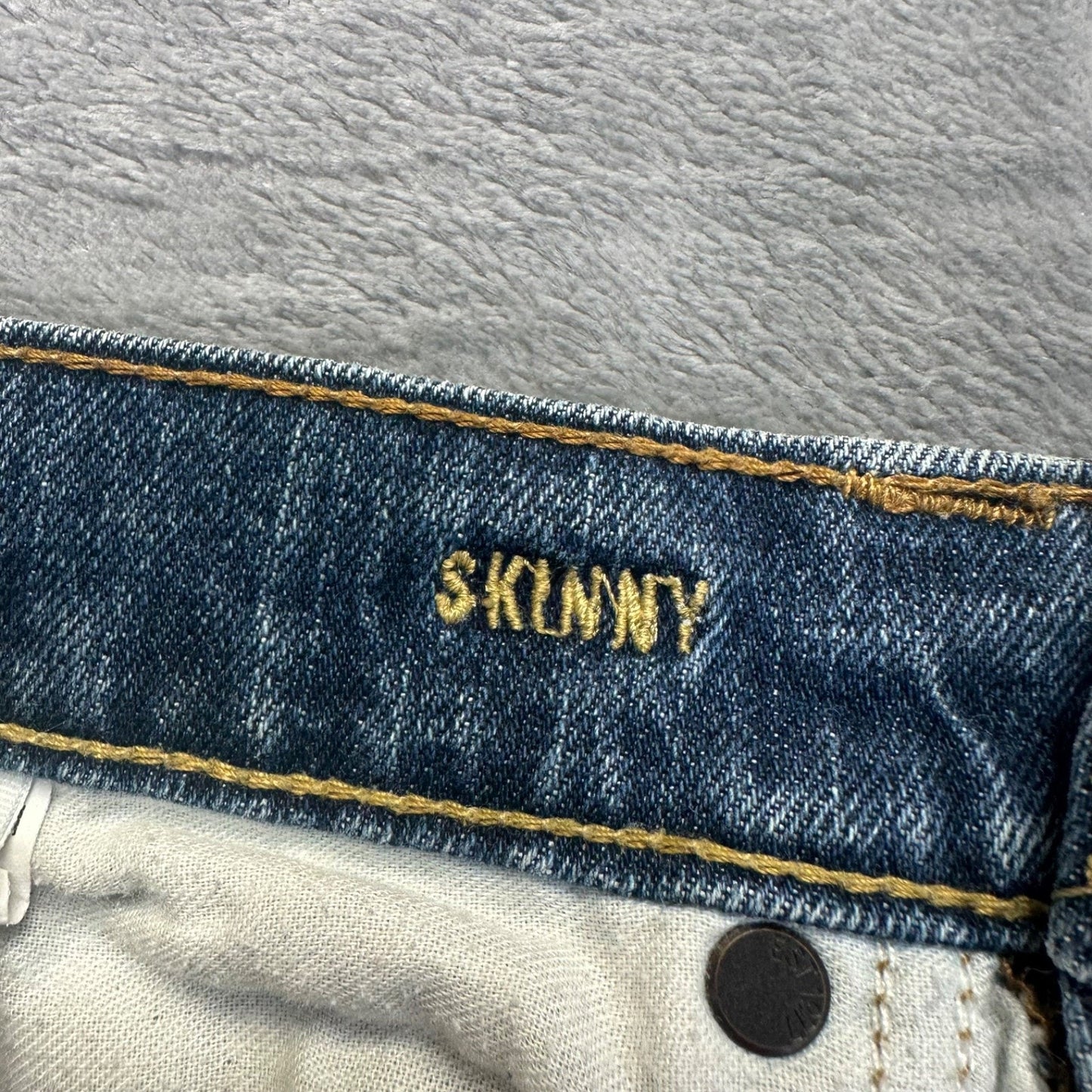 American Eagle Outfitters Men's Skinny Jeans 28/30 Blue Medium Wash Denim