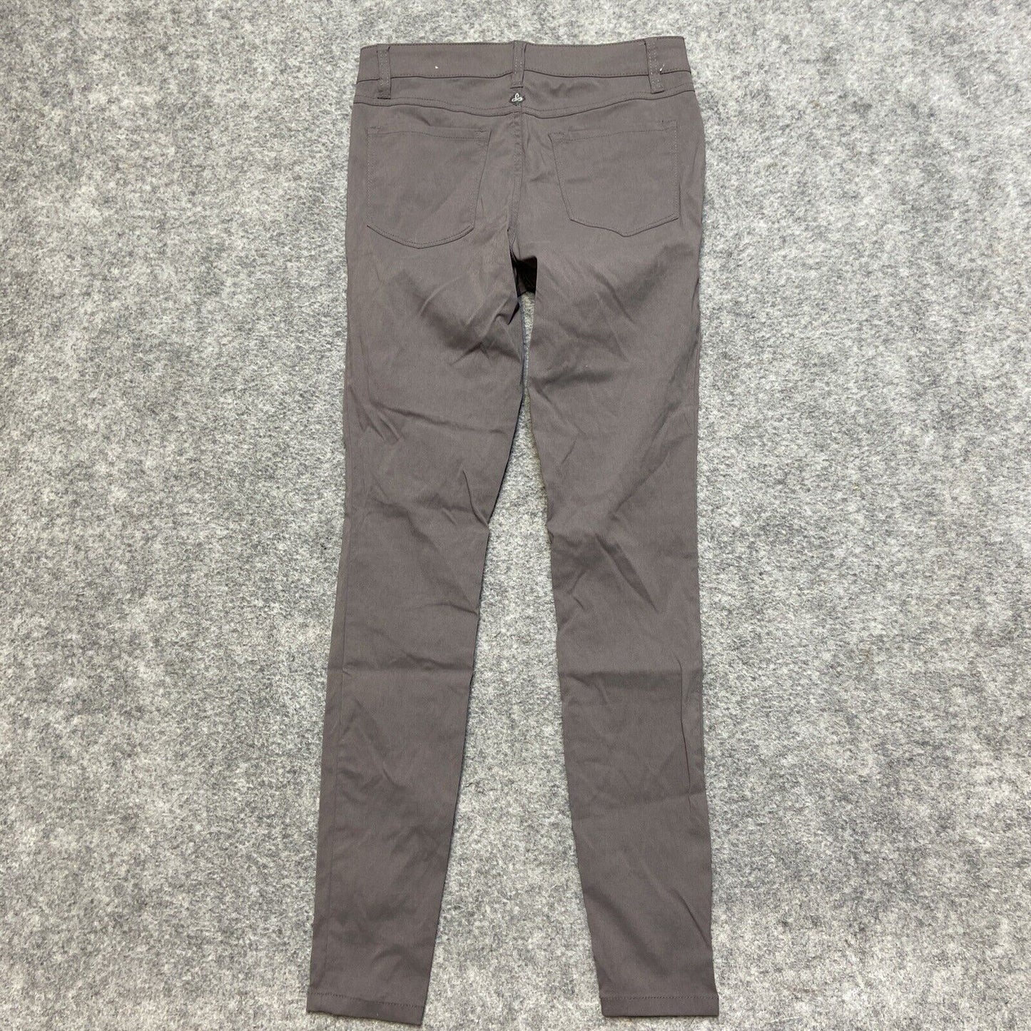 Prana Skinny Hiking Pants Women's Size 2 Reg Gray Lightweight Pants