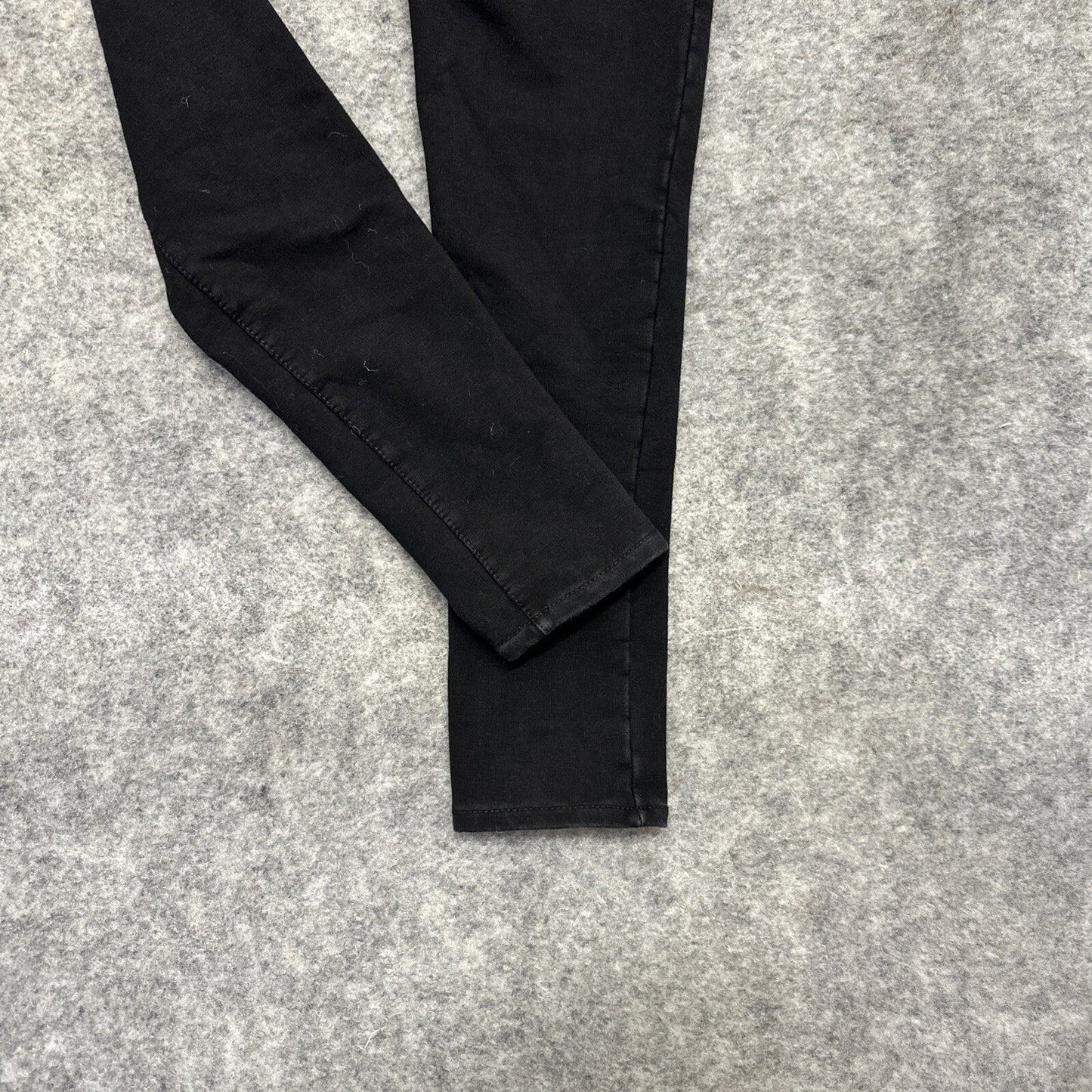 Seven 7 Brooks Knit Denim Leggings Women's Size 4 Black Stretch Denim Pants