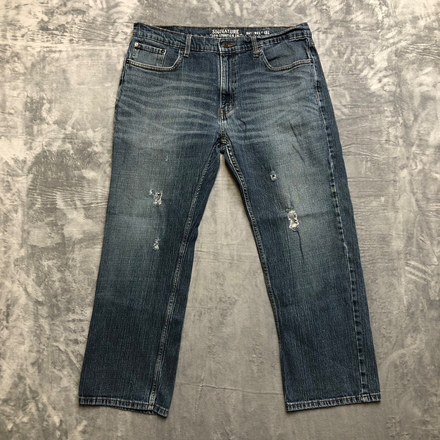 Wholesale Lot of 3 Levi's Slim Work Jeans Men's Size 38x30 Blue Denim