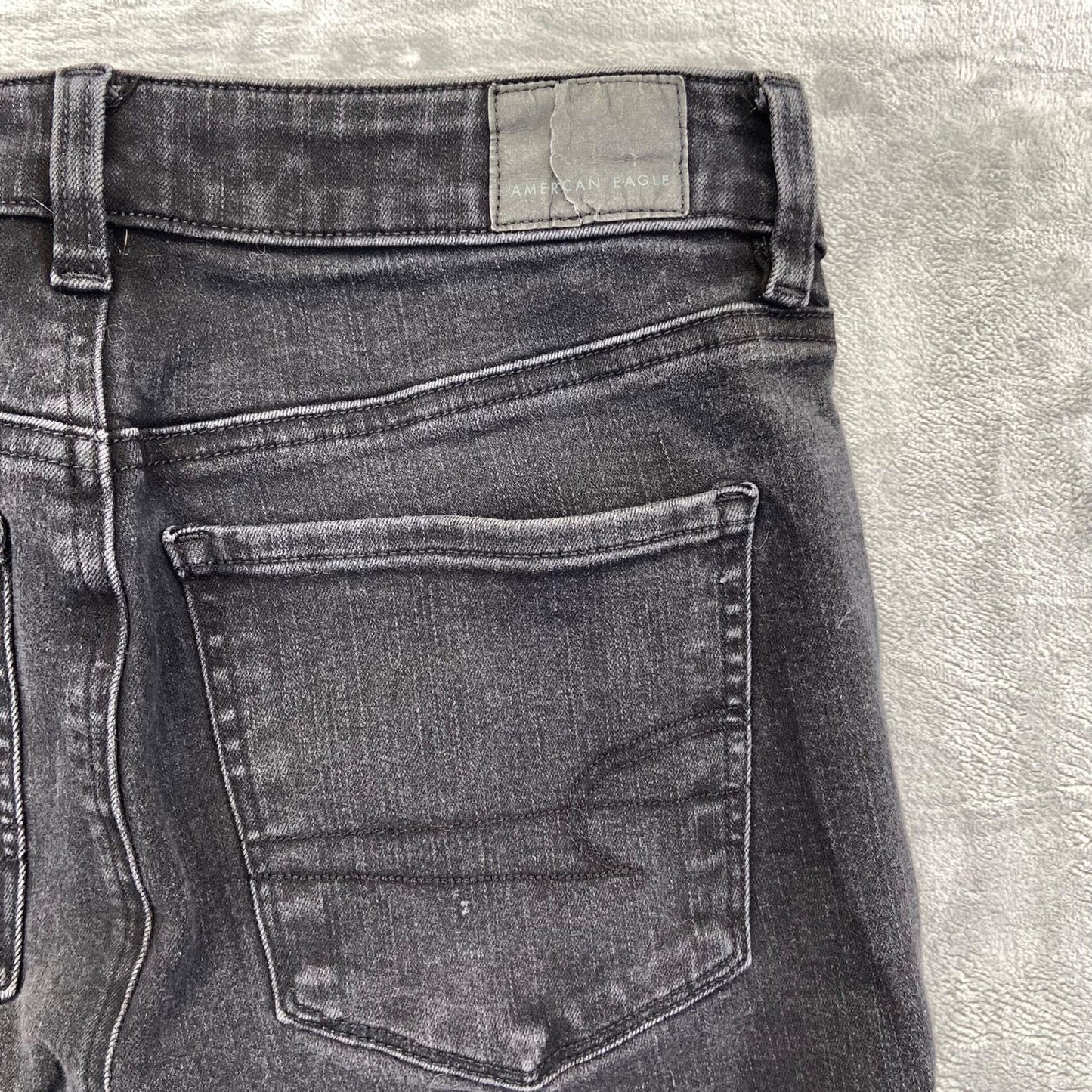 American Eagle Women's The Dream Jean Skinny Jeans Size 6 Black
