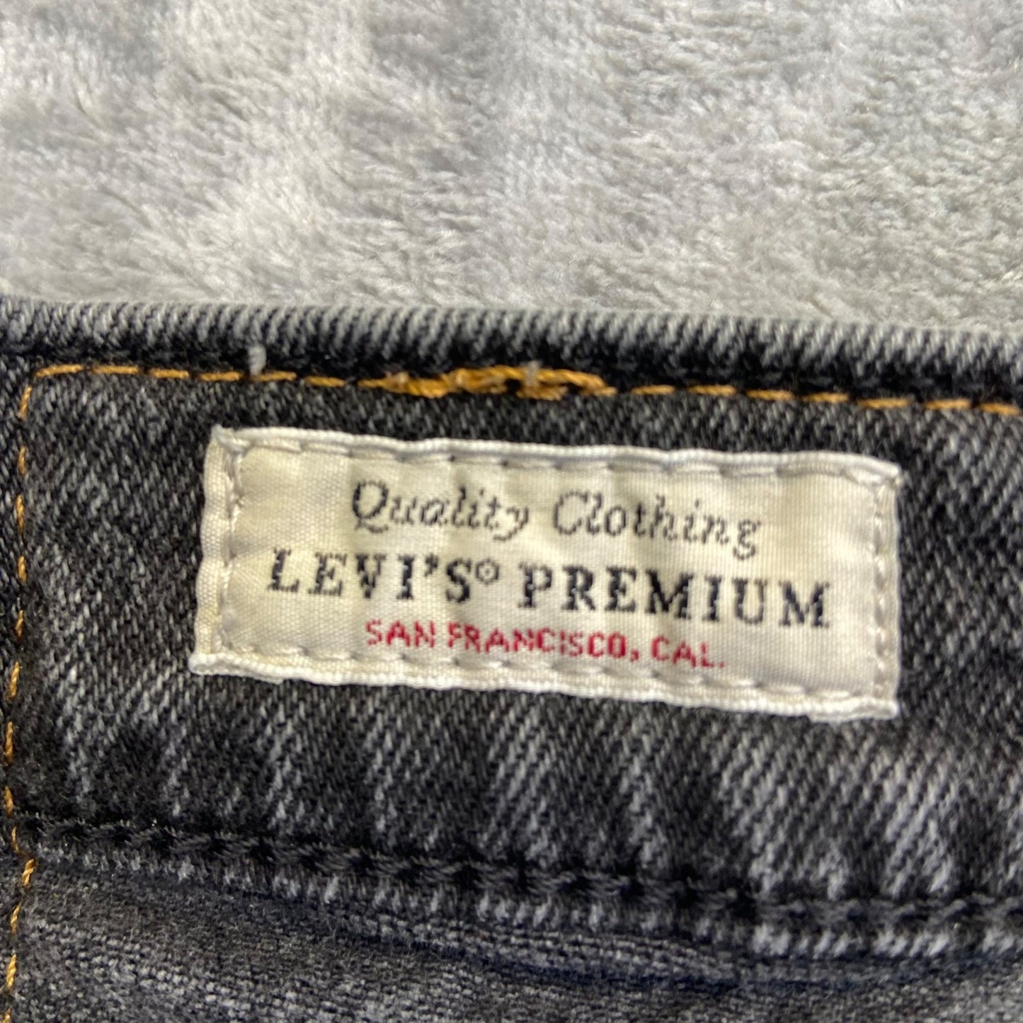Levi's Men's Straight Jeans Size 36x30 Gray