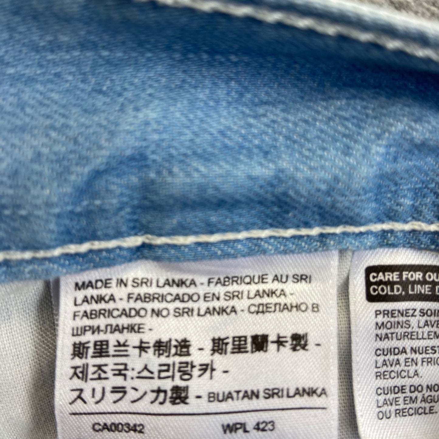 Levi's Men's Denim Shorts Size 30 Light Blue 100% Cotton Casual