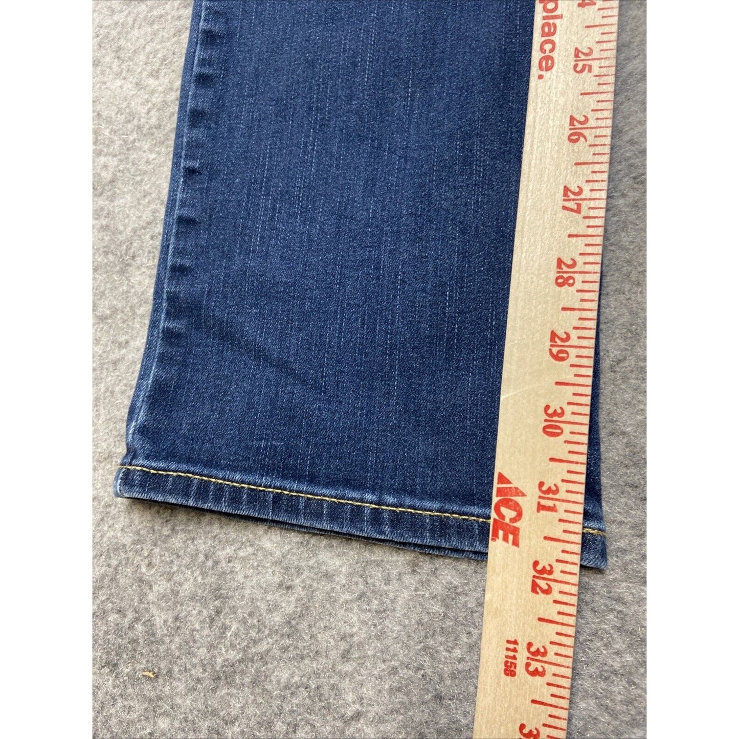 American Eagle Active Flex Original Straight Men's Size 28x34 Dark Blue Denim