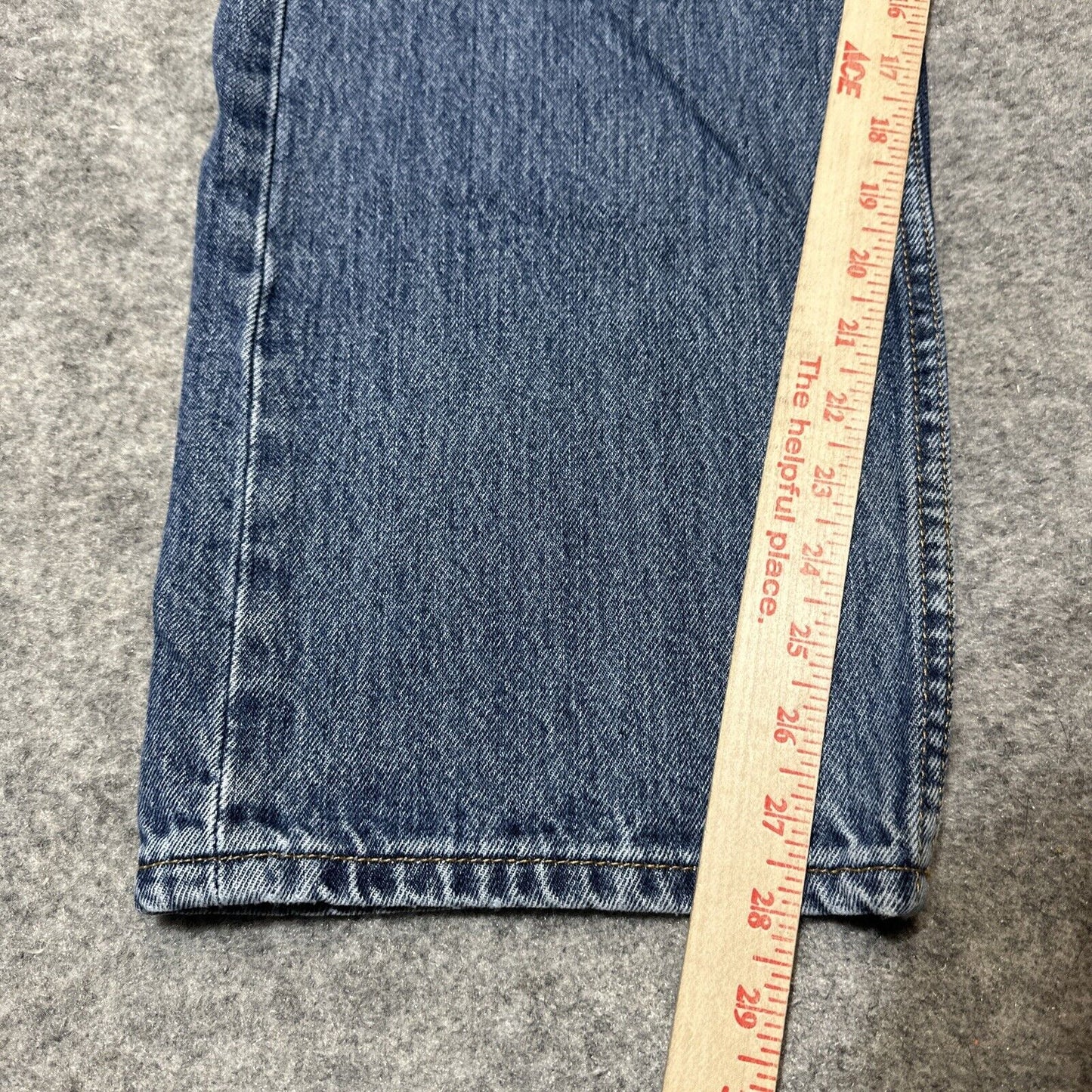Levi's 505 Regular Fit Men's Straight Jeans Size 40x29 Blue Medium Wash Denim